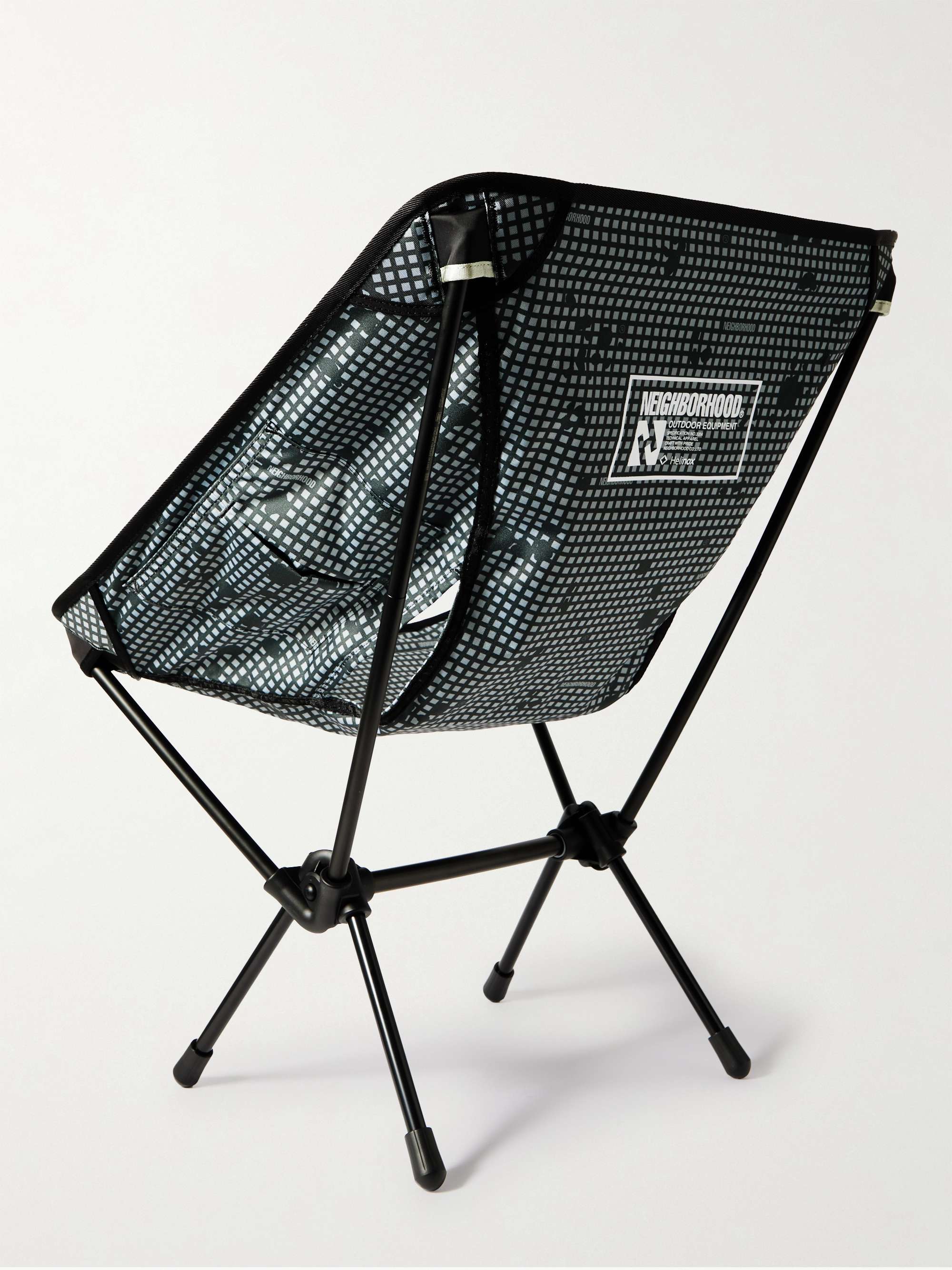 NEIGHBORHOOD + Helinox Printed Shell and Aluminium Deck Chair