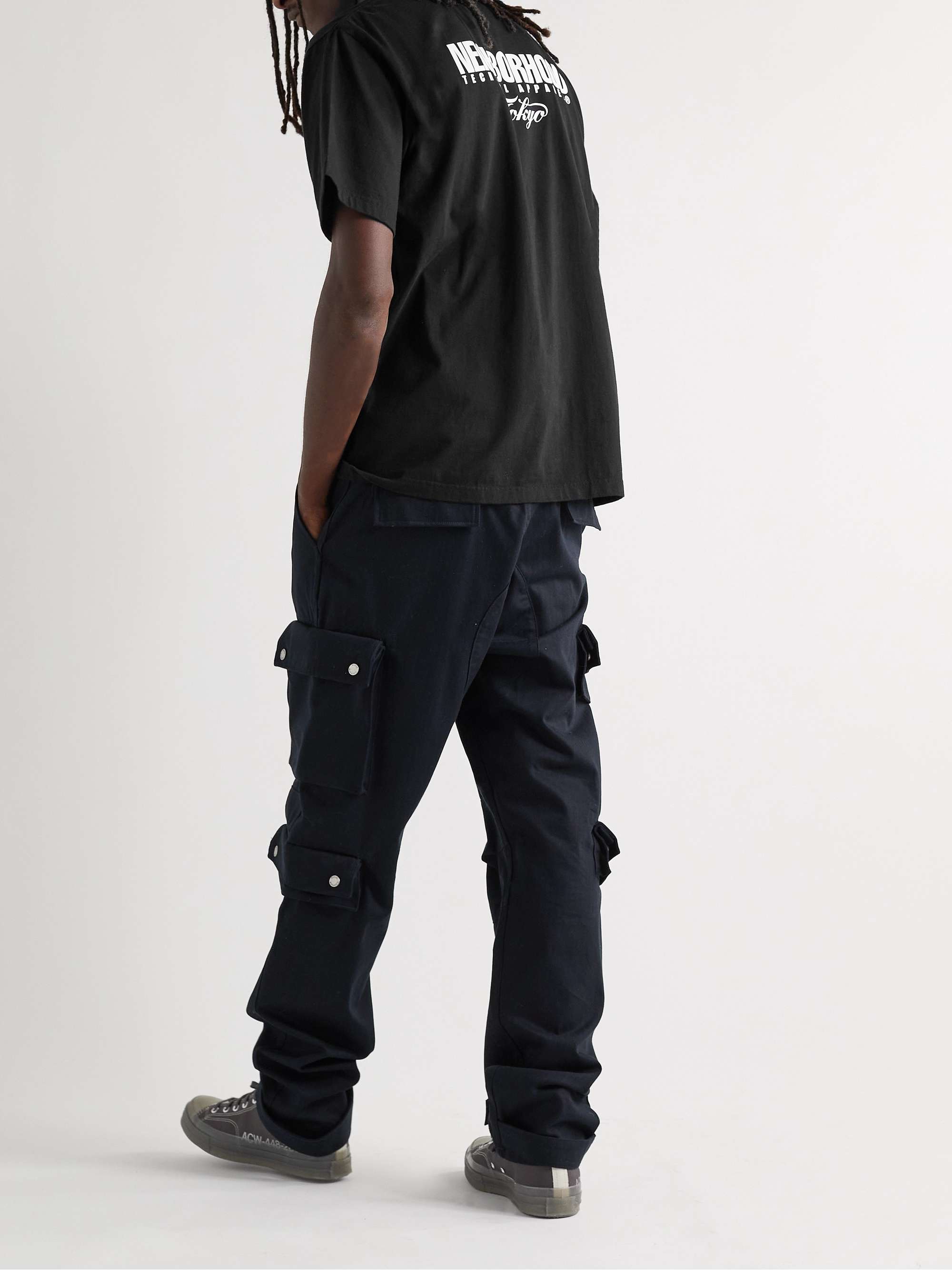 NEIGHBORHOOD Logo-Print Cotton-Jersey T-Shirt