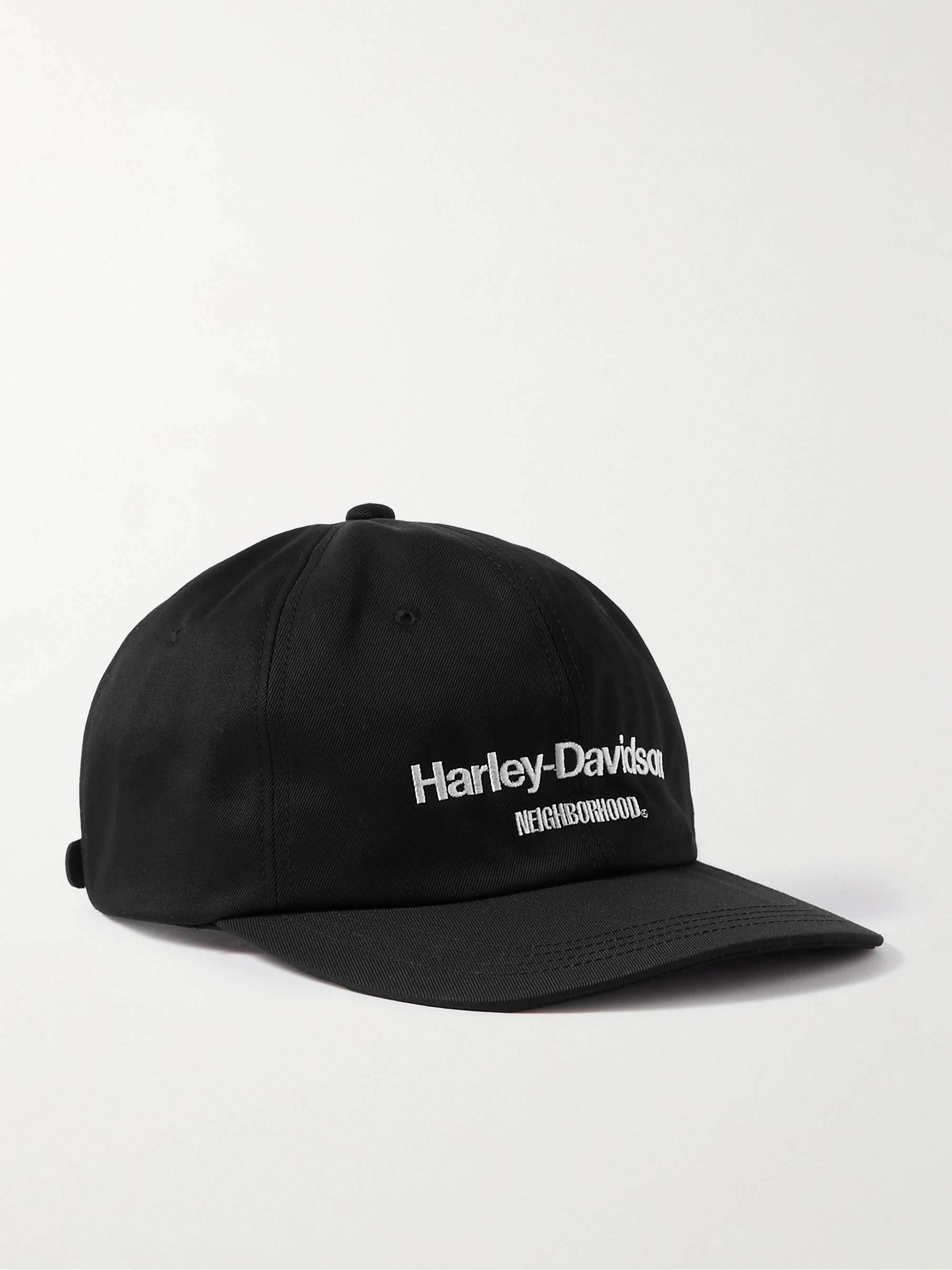 + Harley-Davidson Logo-Embroidered Cotton-Canvas Baseball Cap