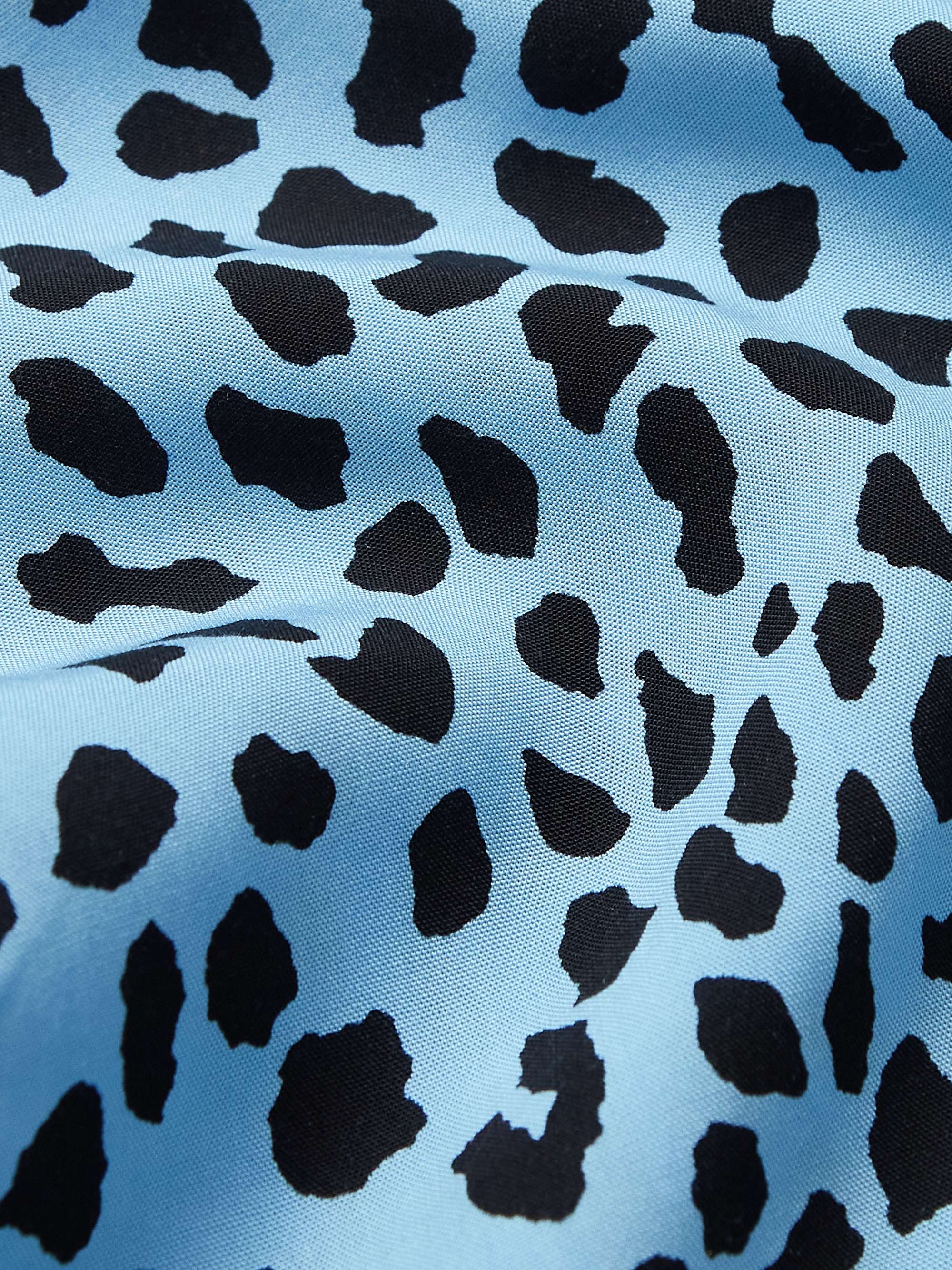 WACKO MARIA Camp-Collar Leopard-Print TENCEL™ Lyocell Shirt