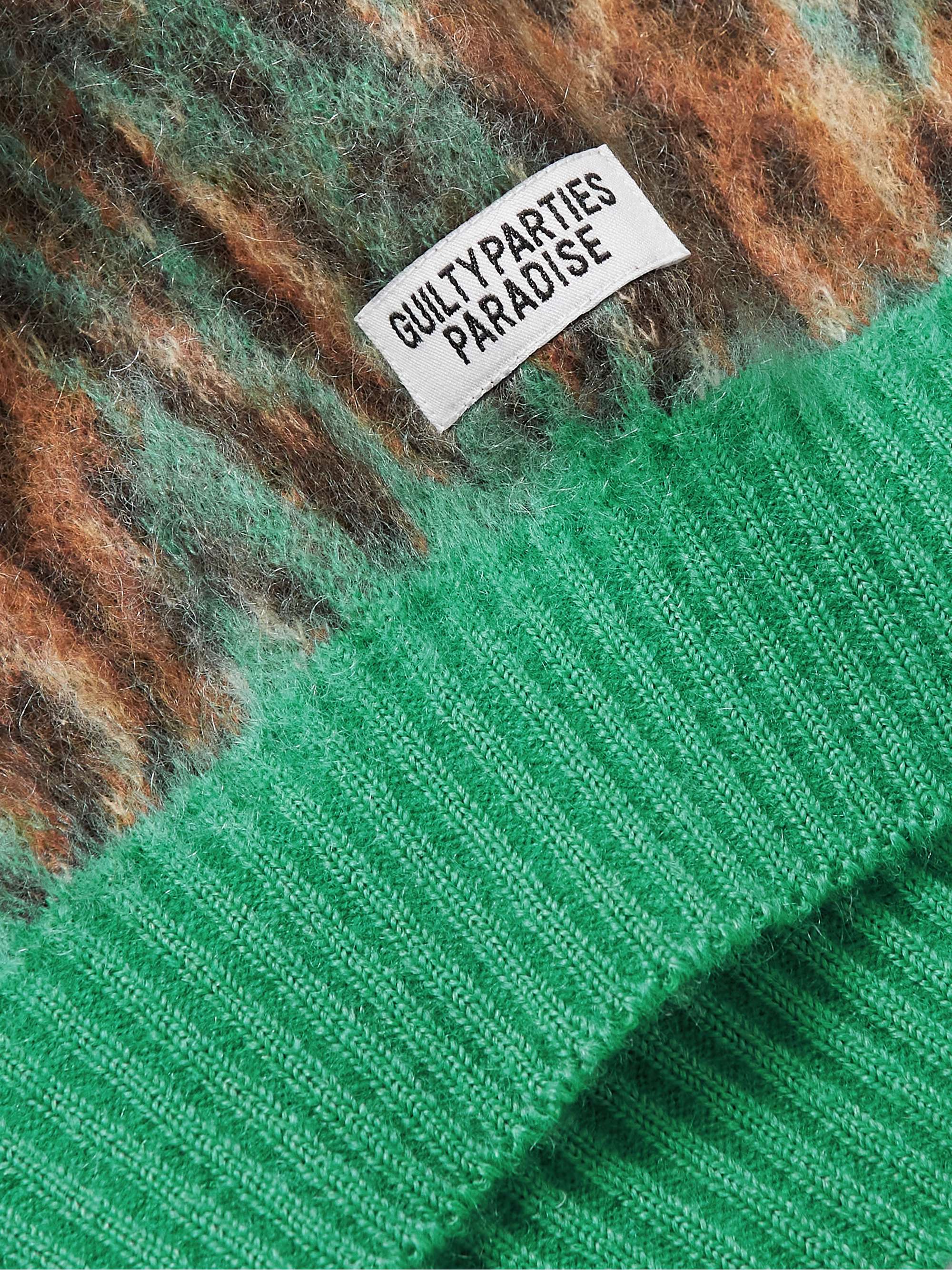 WACKO MARIA Leopard-Jacquard Sweater