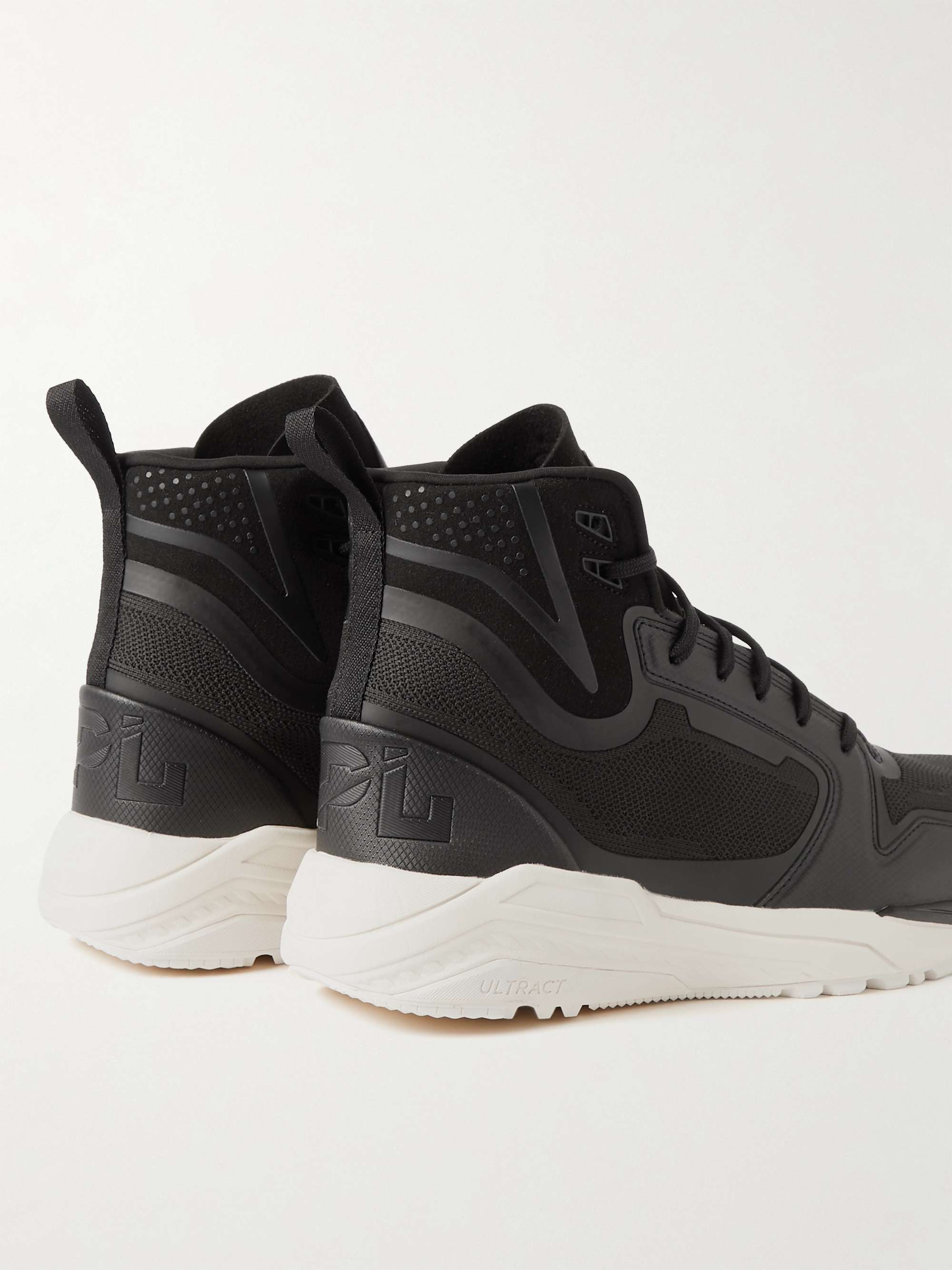 APL ATHLETIC PROPULSION LABS Defender TechLoom and TPU High-Top Running Sneakers