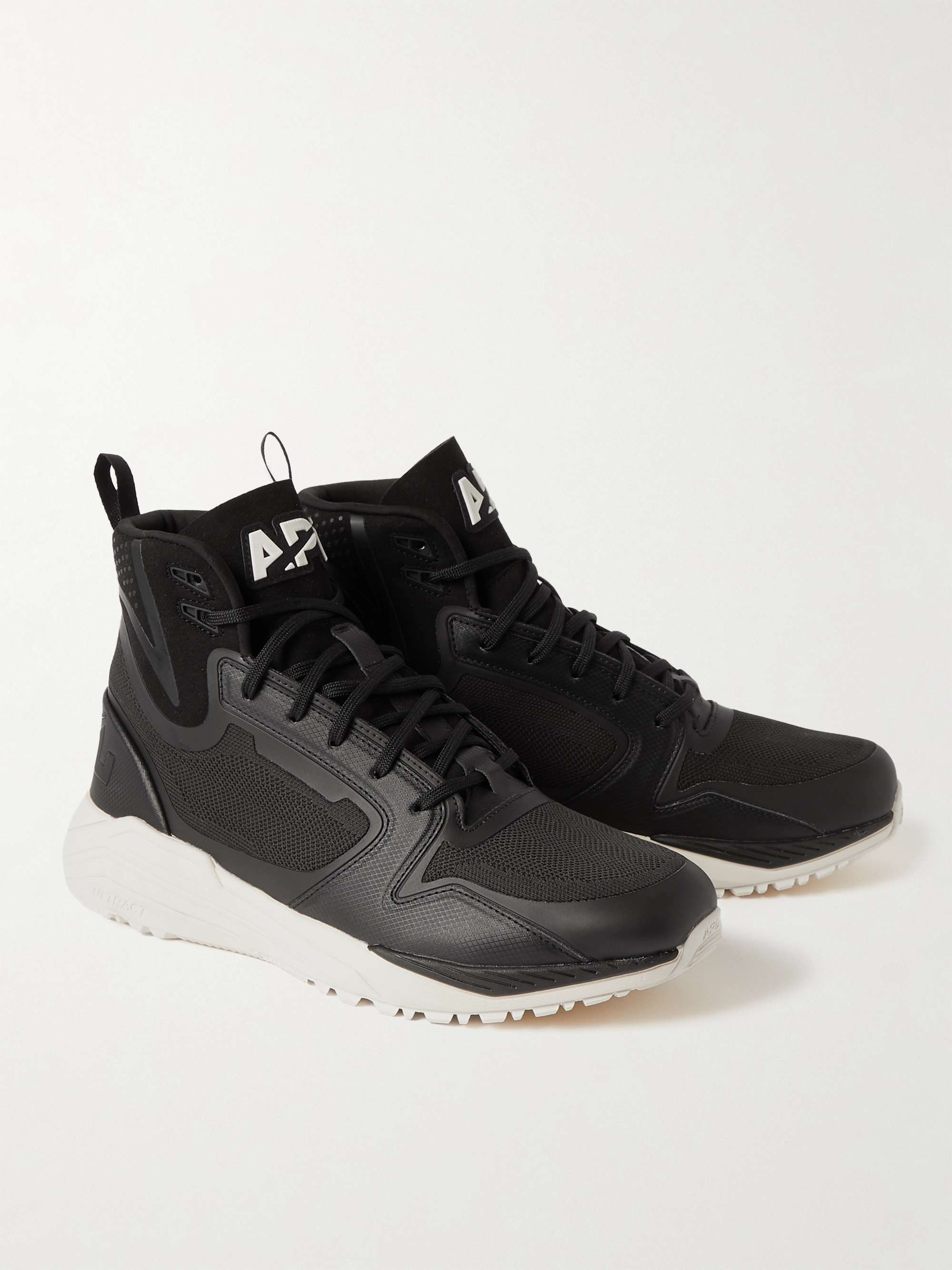 APL ATHLETIC PROPULSION LABS Defender TechLoom and TPU High-Top Running Sneakers