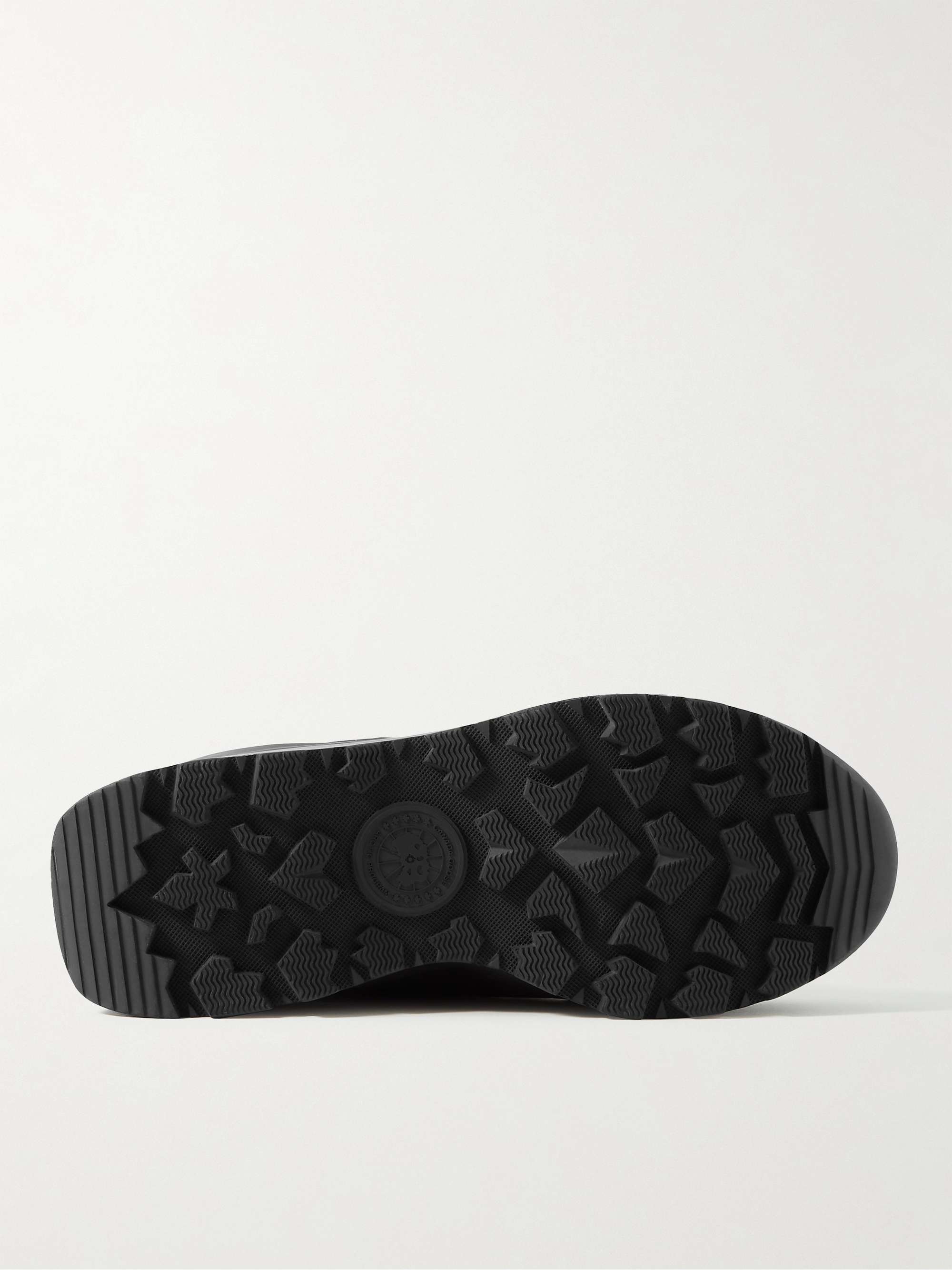 CANADA GOOSE Armstrong Rubber-Trimmed Nubuck Boots