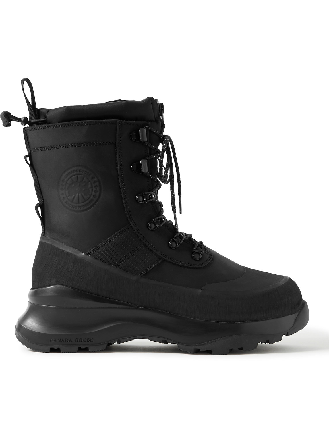 Armstrong Rubber-Trimmed Nubuck Boots