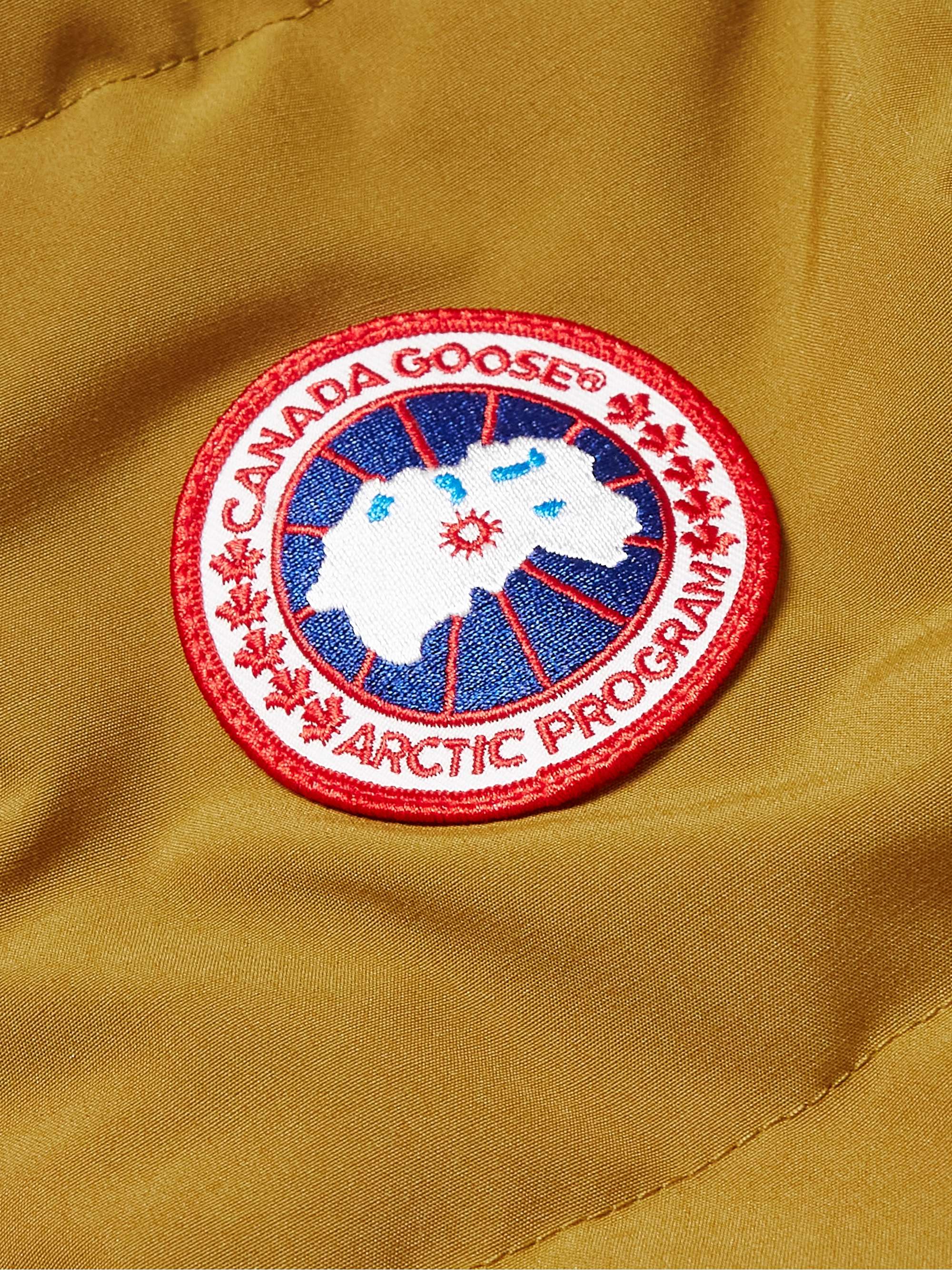 CANADA GOOSE Freestyle Regeneration Two-Tone Quilted Shell Down Gilet