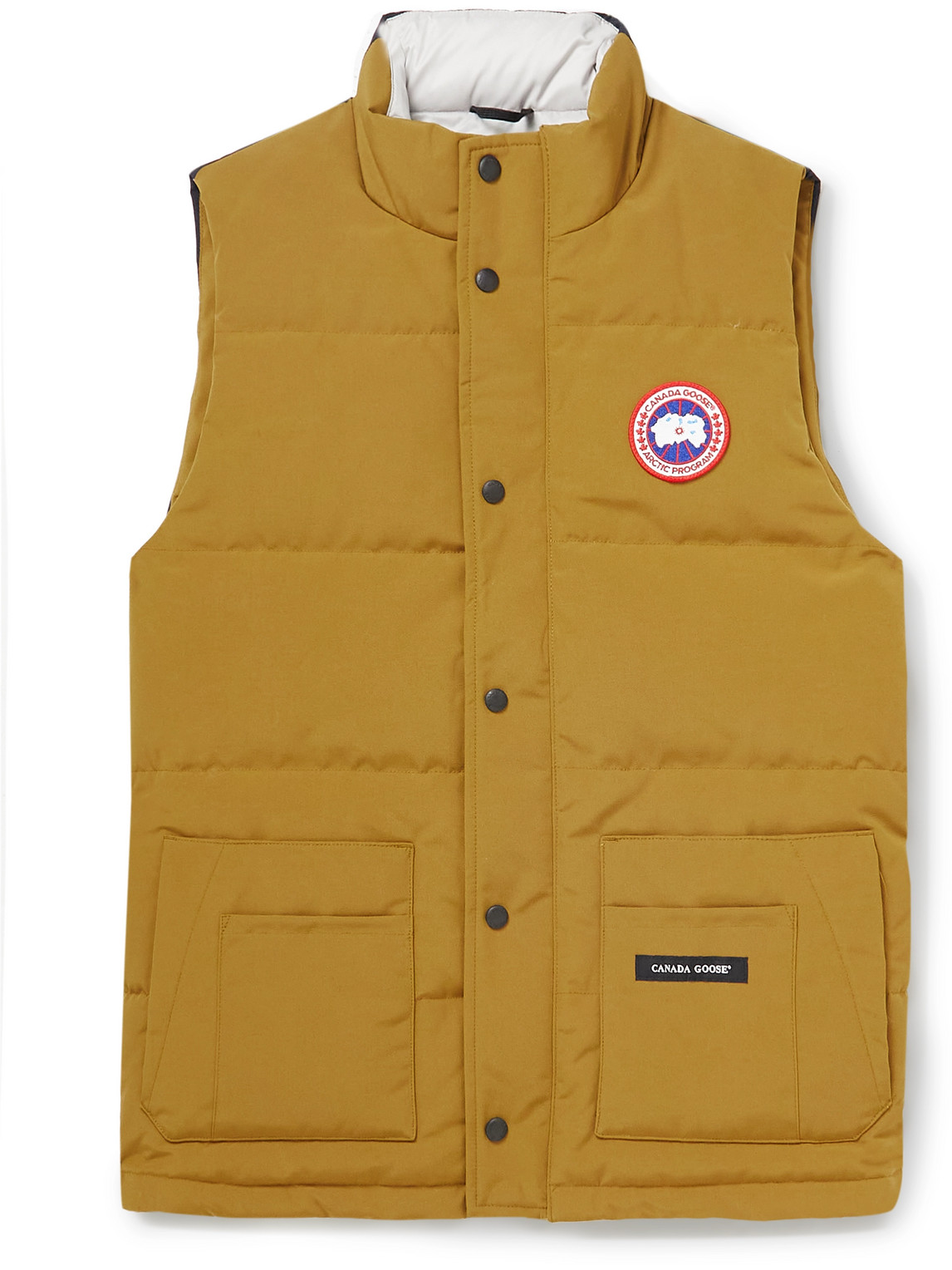 CANADA GOOSE FREESTYLE REGENERATION TWO-TONE QUILTED SHELL DOWN GILET