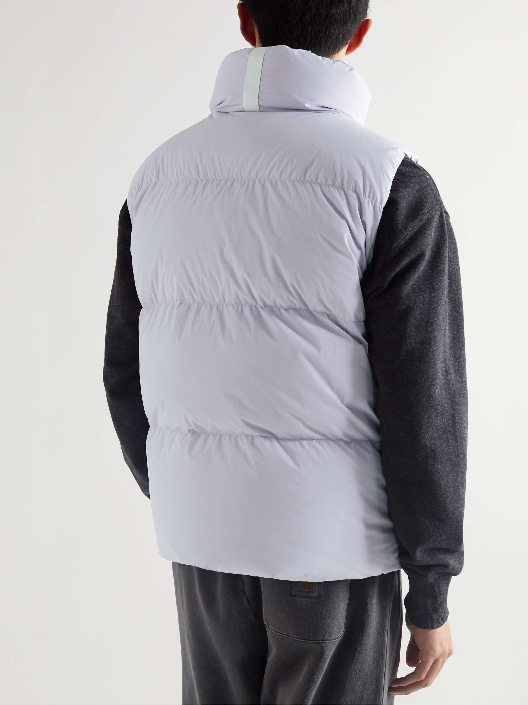 CANADA GOOSE Everett Logo-Appliquéd Quilted EnduraLuxe Down Gilet