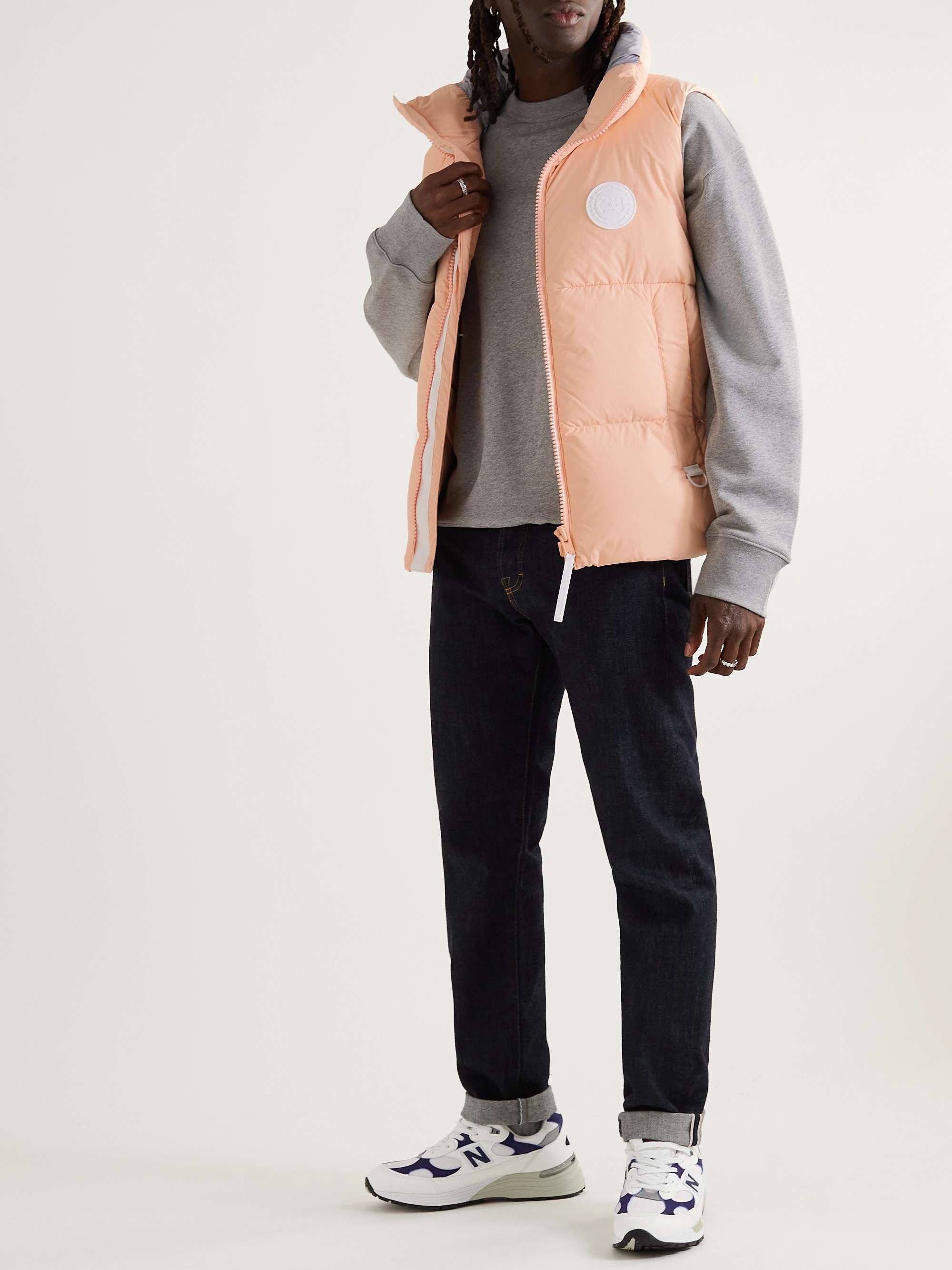 CANADA GOOSE Everett Logo-Appliquéd Quilted EnduraLuxe Down Gilet