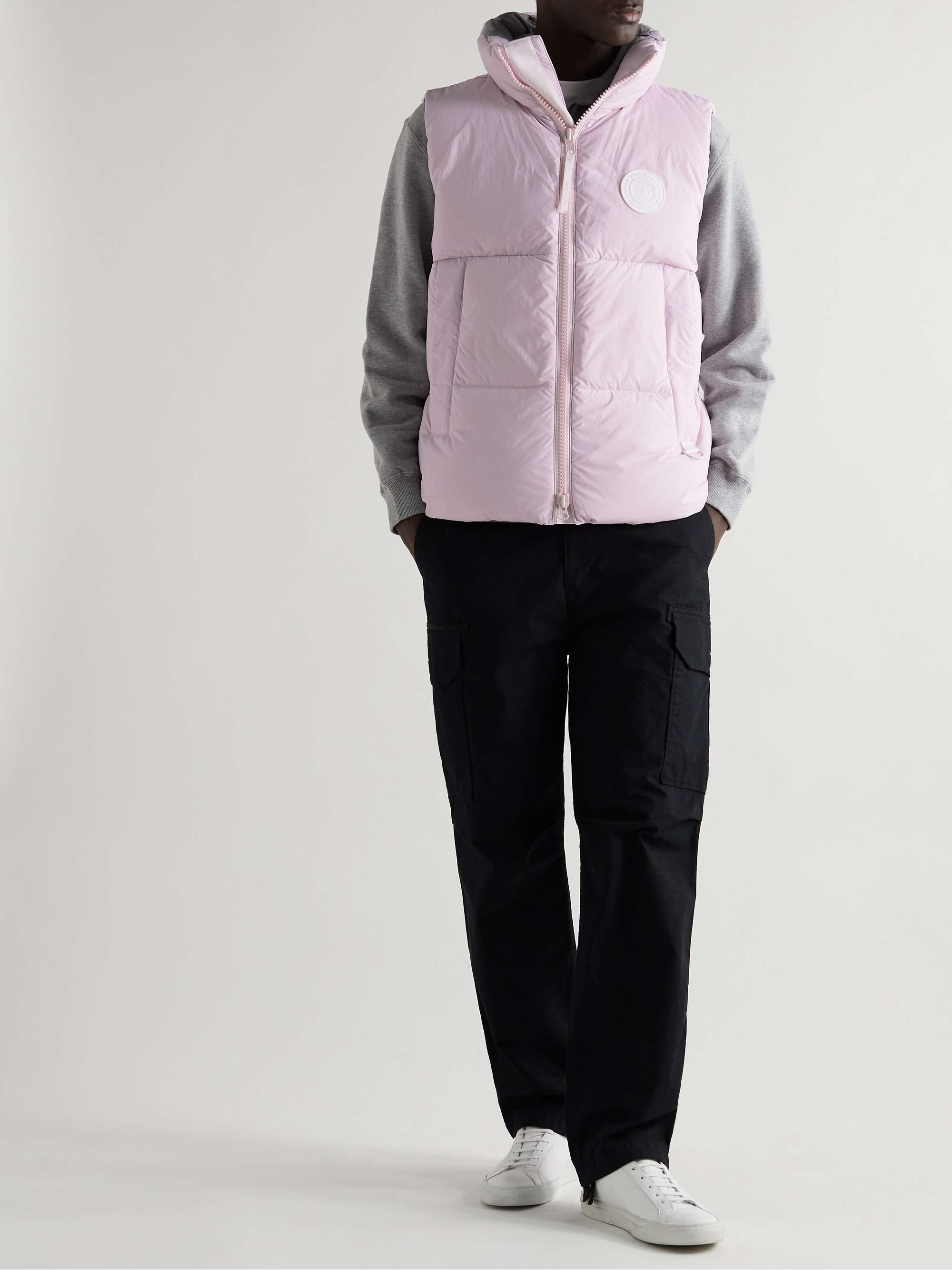 CANADA GOOSE Everett Logo-Appliquéd Quilted EnduraLuxe Down Gilet