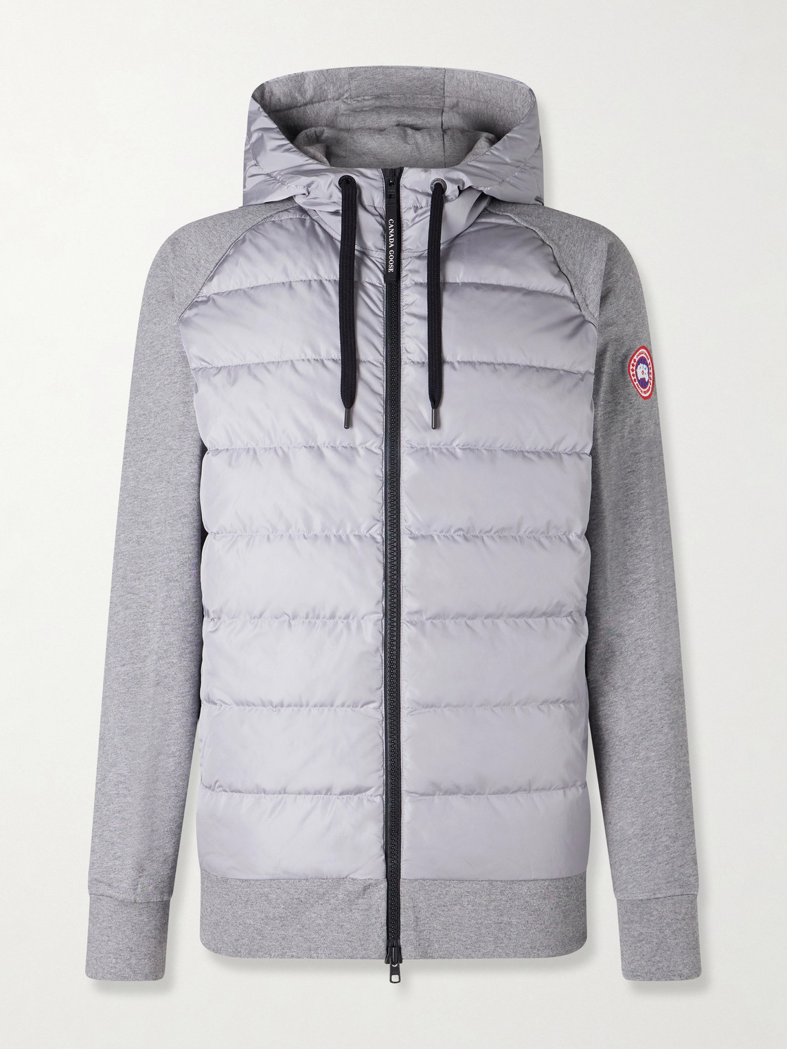 Canada Goose HyBridge Huron Quilted hell and Cotton-Jersey Down Jacket - Men