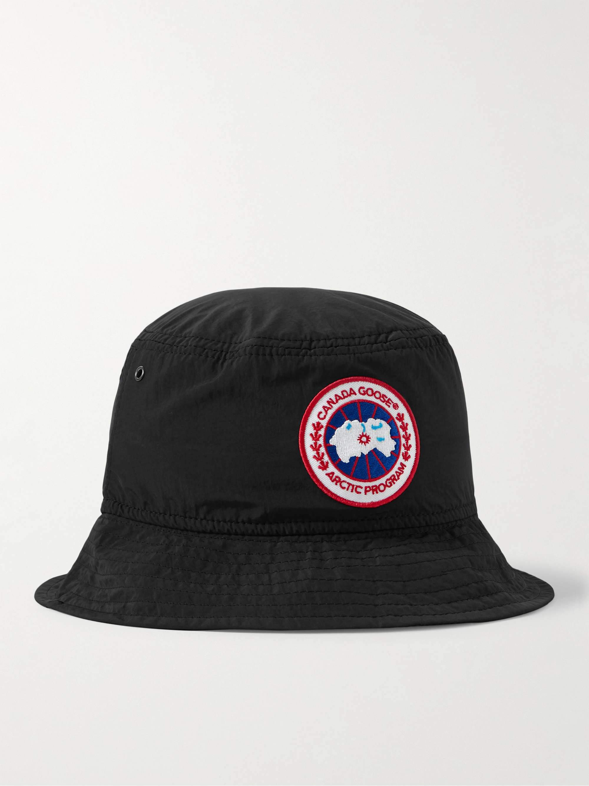 CANADA GOOSE Haven Logo-Appliquéd Shell Bucket Hat