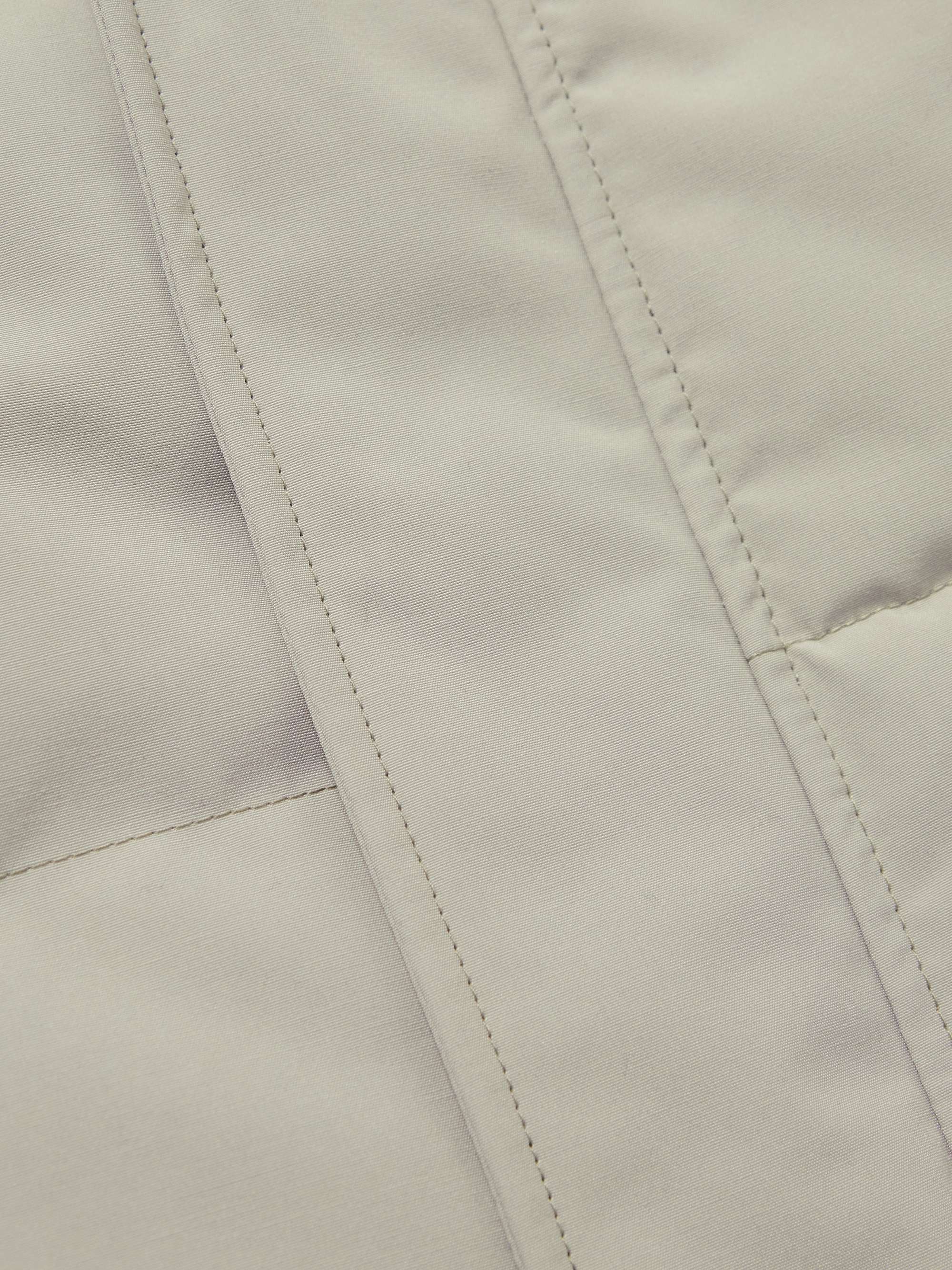 CANADA GOOSE Macmillan Logo-Appliquéd Quilted Shell Hooded Down Parka
