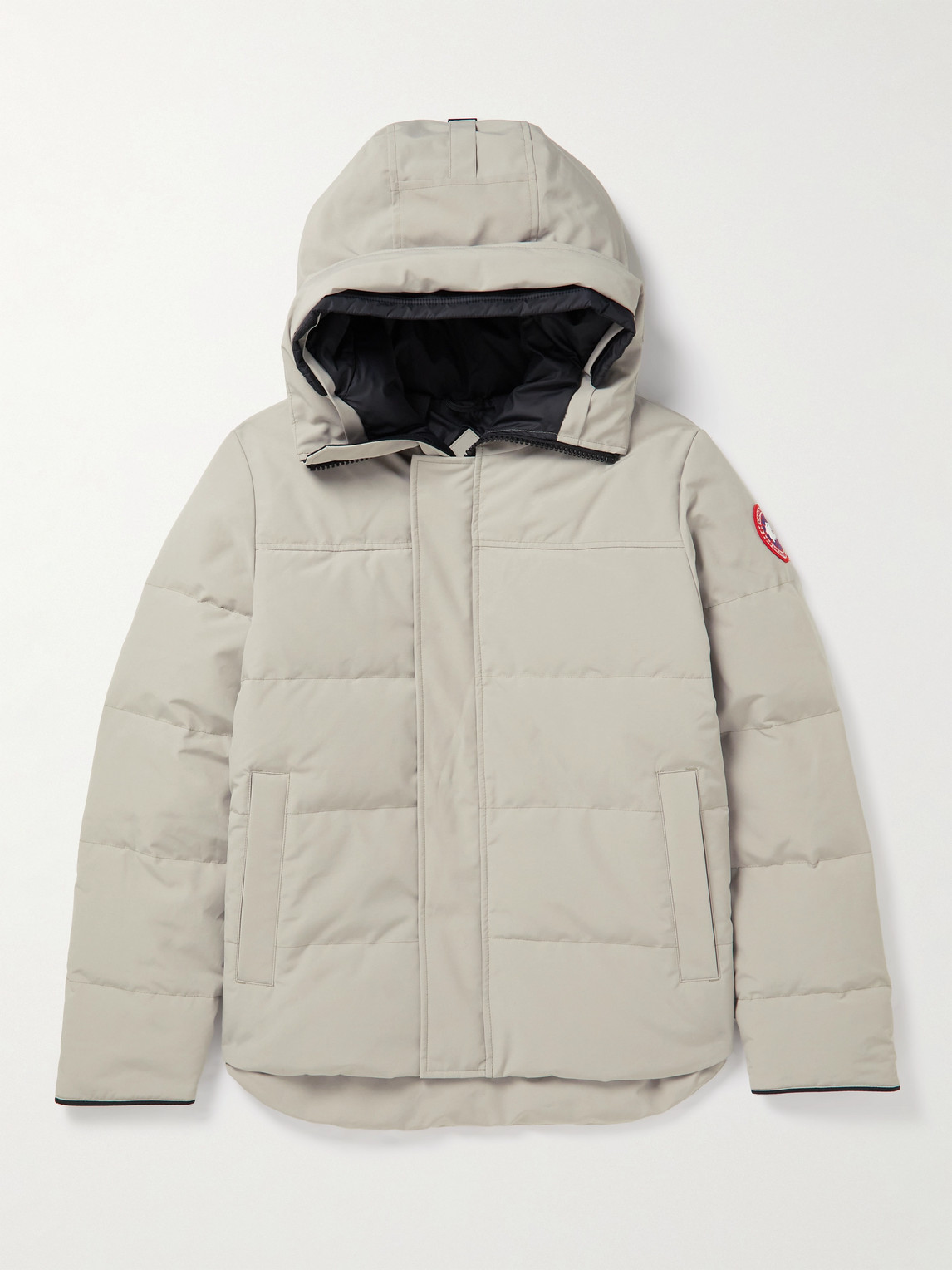 Canada Goose Macmillan Logo-Appliquéd Quilted hell Hooded Down Parka - Men
