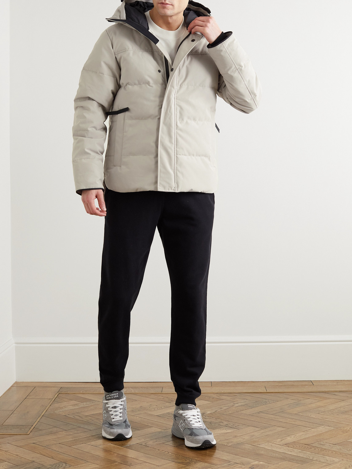 Macmillan Logo-Appliquéd Quilted Shell Hooded Down Parka — 2