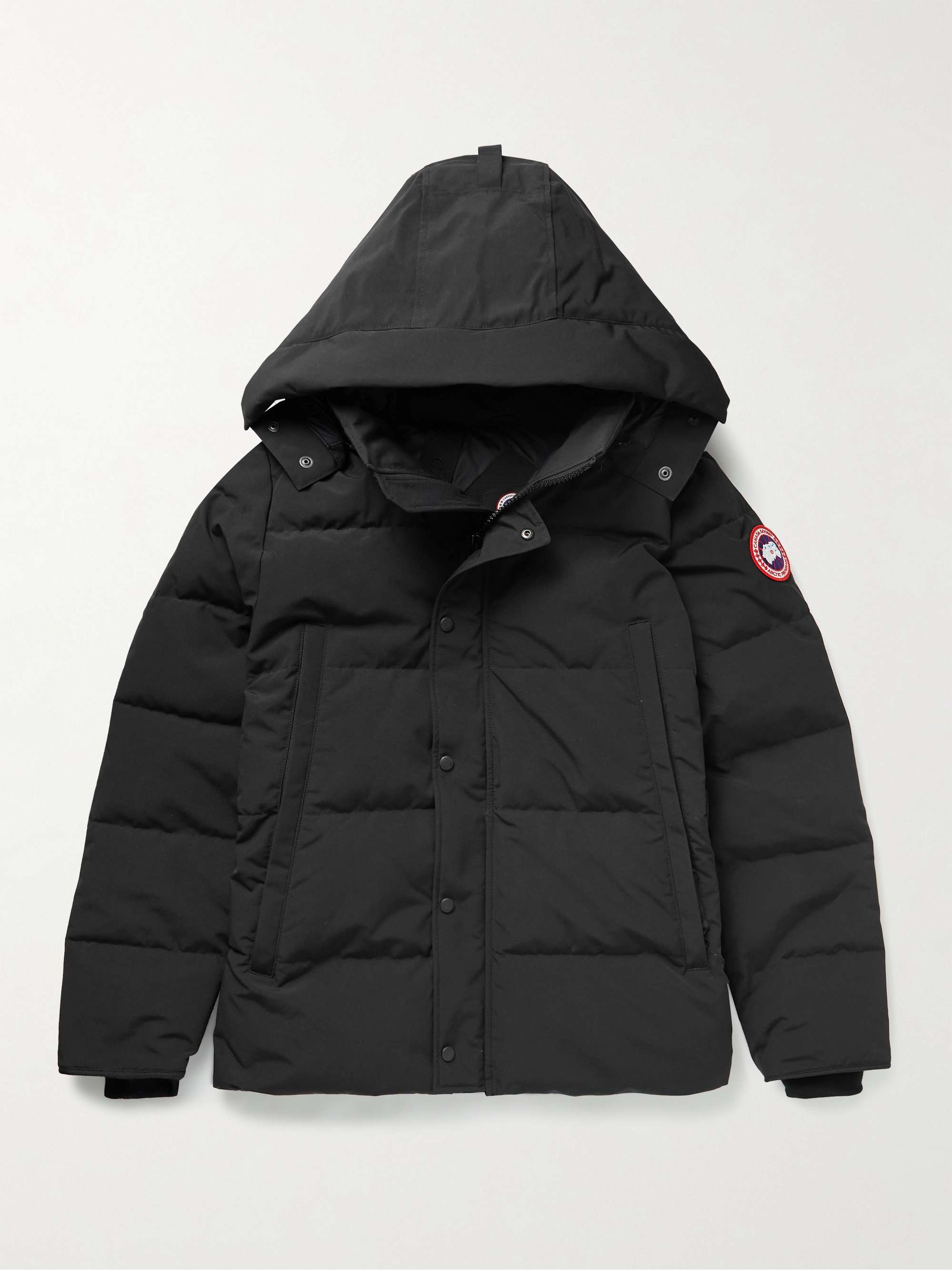 CANADA GOOSE Wyndham Arctic Tech® Hooded Down Parka for Men | MR PORTER