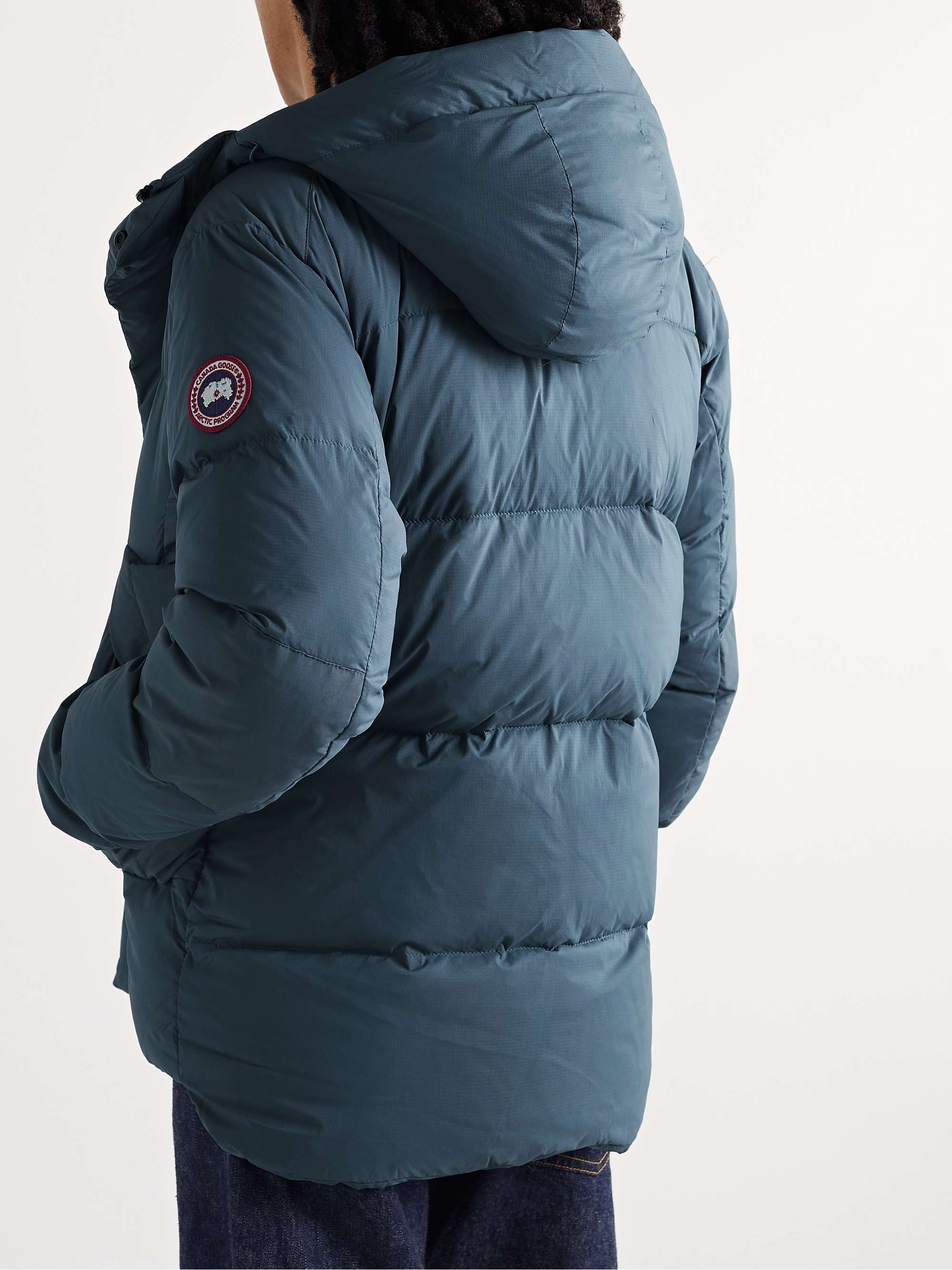 CANADA GOOSE Armstrong Packable Quilted Nylon-Ripstop Hooded Down Jacket
