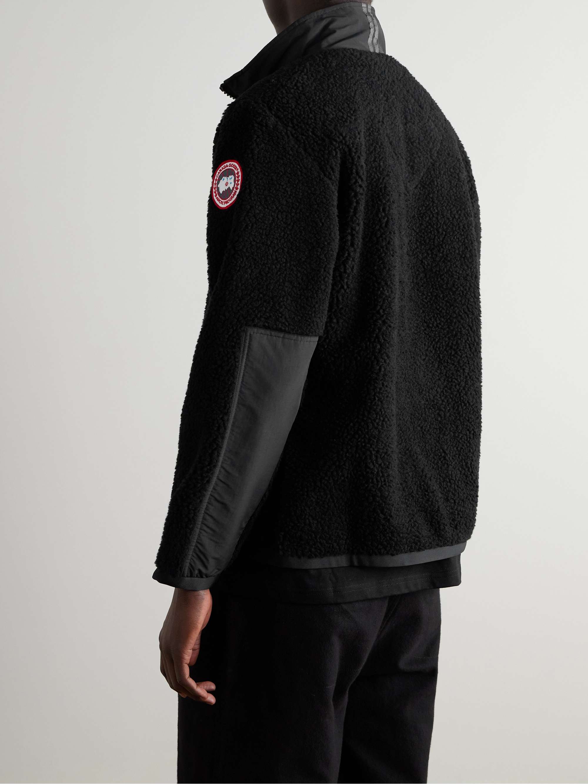 CANADA GOOSE Kelowna Wool-Blend Fleece Jacket