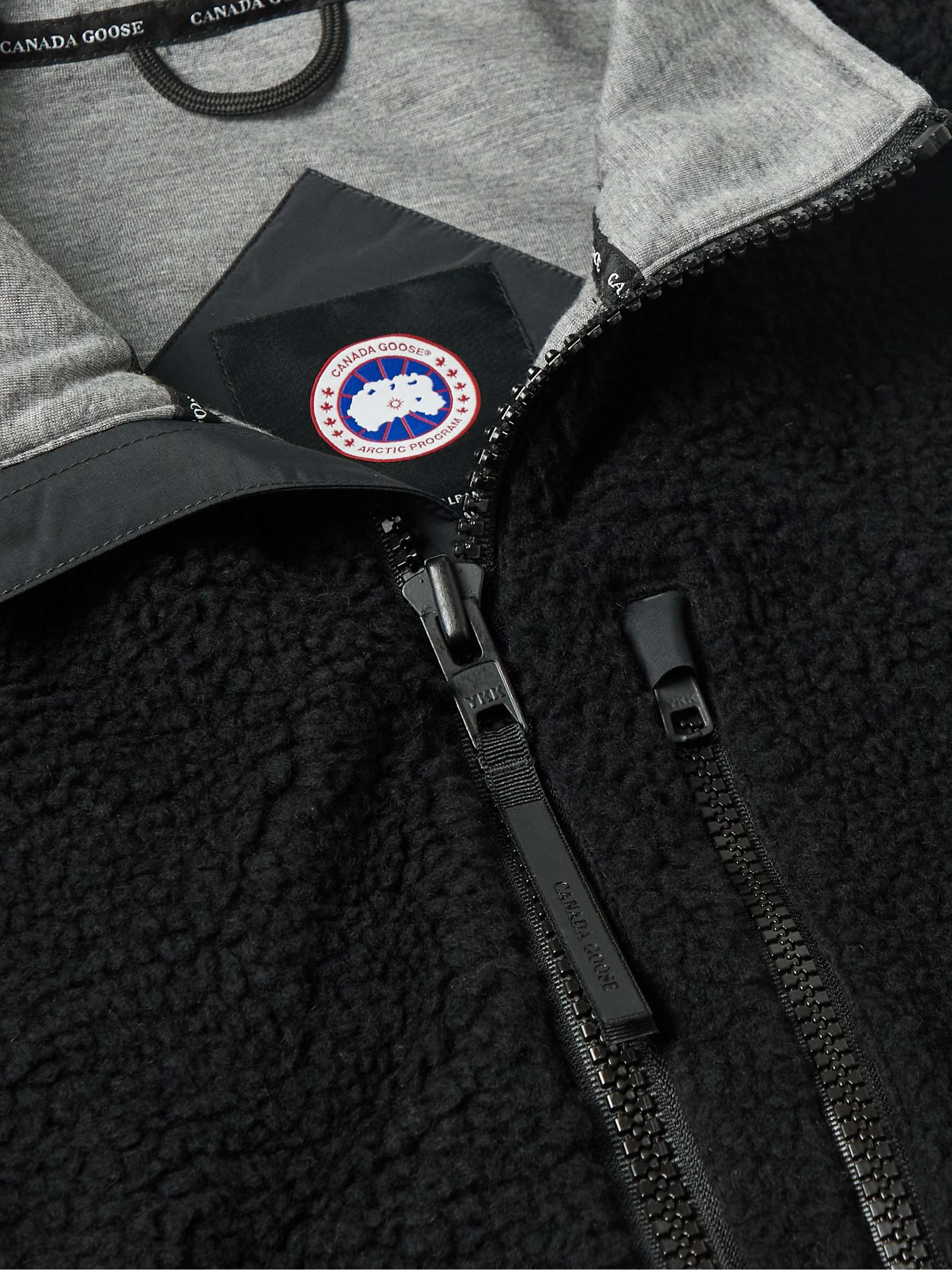 CANADA GOOSE Kelowna Wool-Blend Fleece Jacket