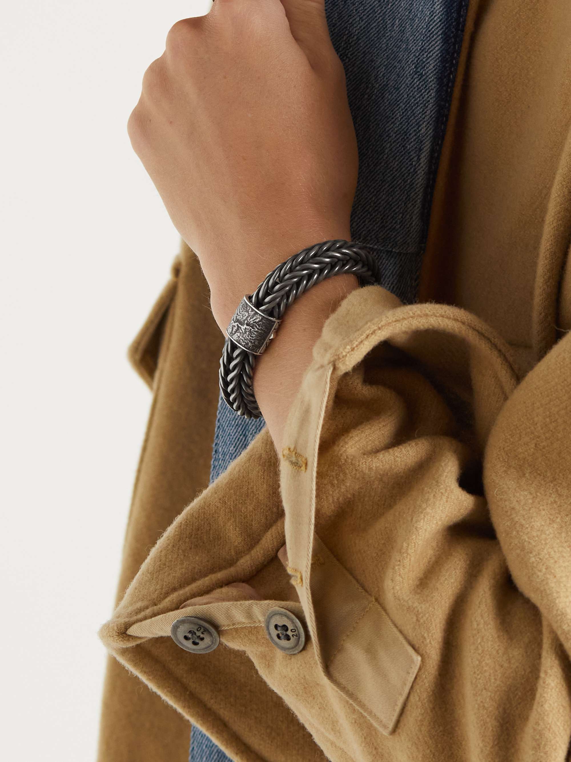 JOHN HARDY Kami Rhodium-Plated Chain Bracelet