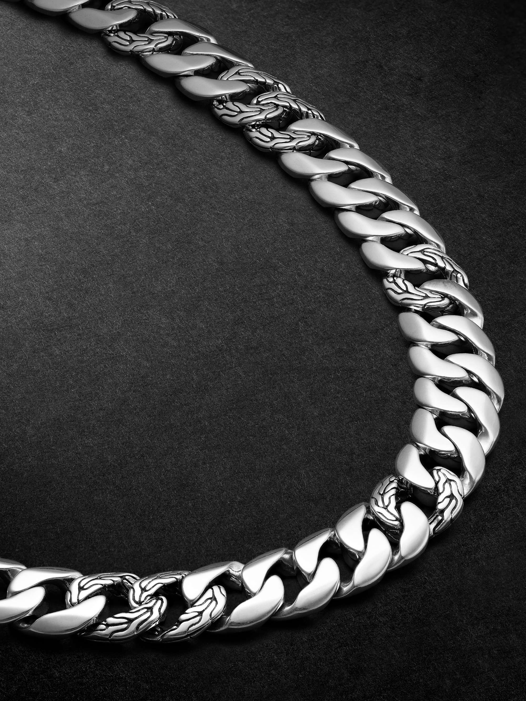 JOHN HARDY Classic Chain Silver Necklace for Men