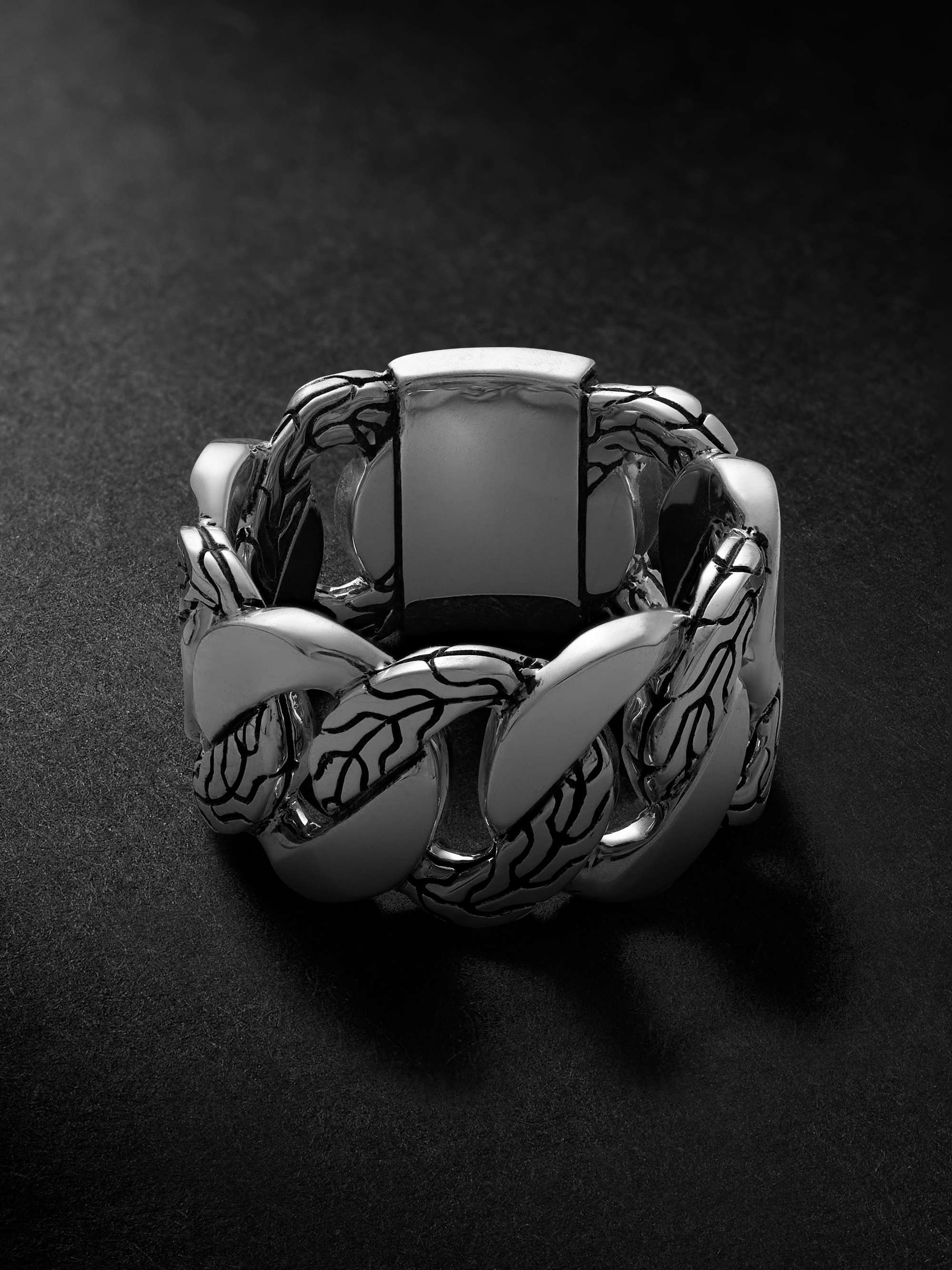 JOHN HARDY Curb Link Silver Ring