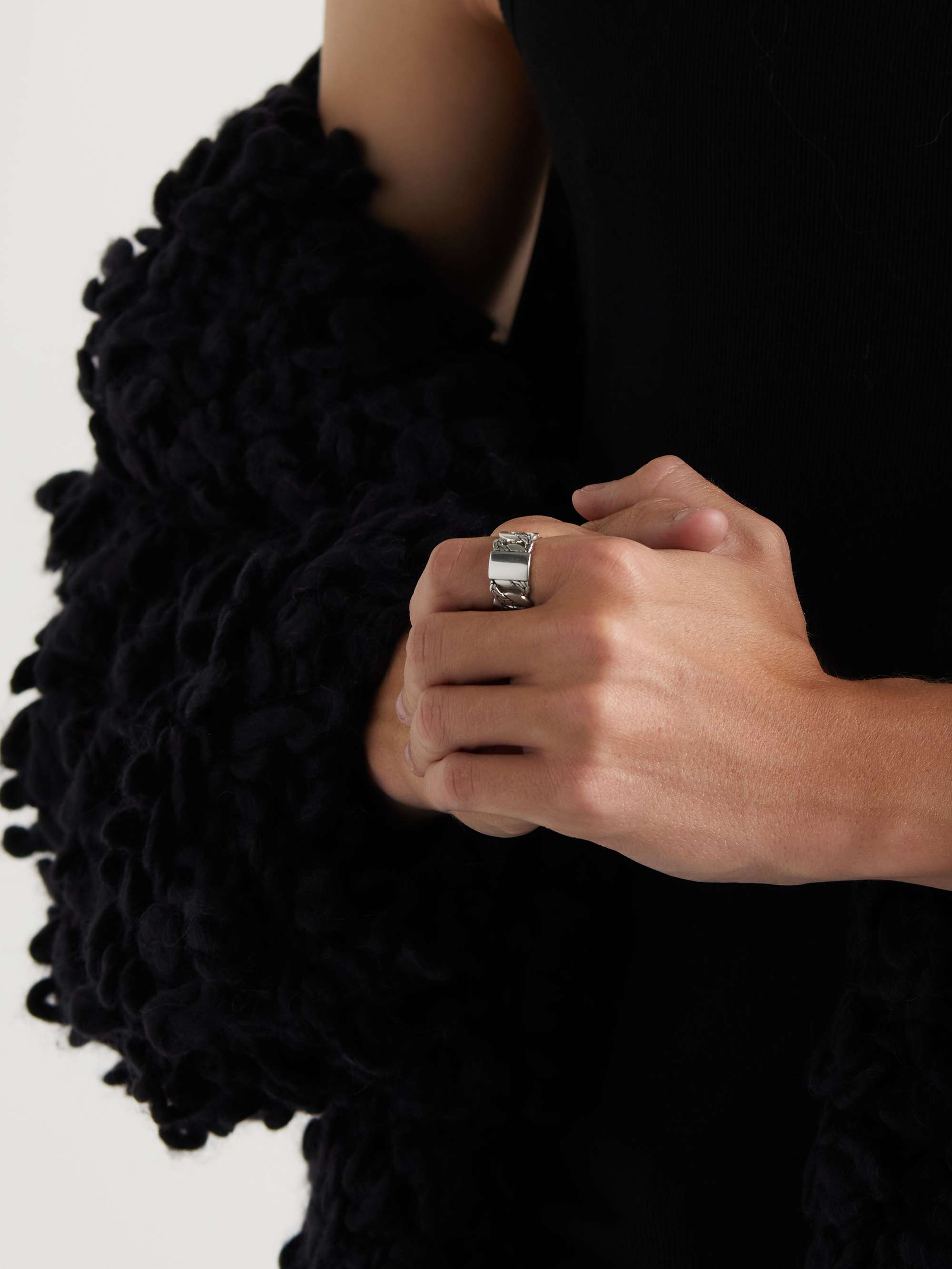 JOHN HARDY Curb Link Silver Ring