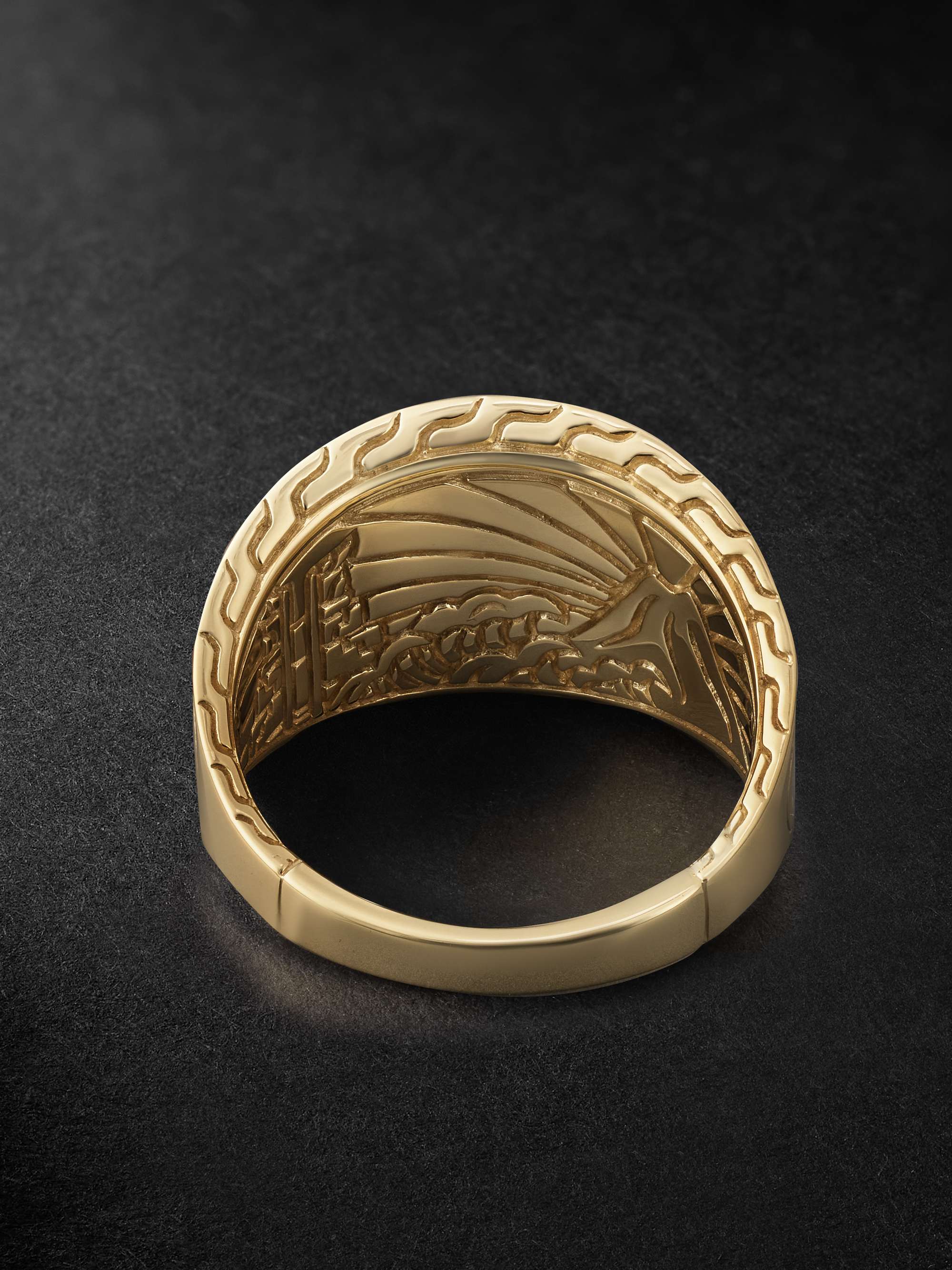 JOHN HARDY Classic Chain Gold Ring