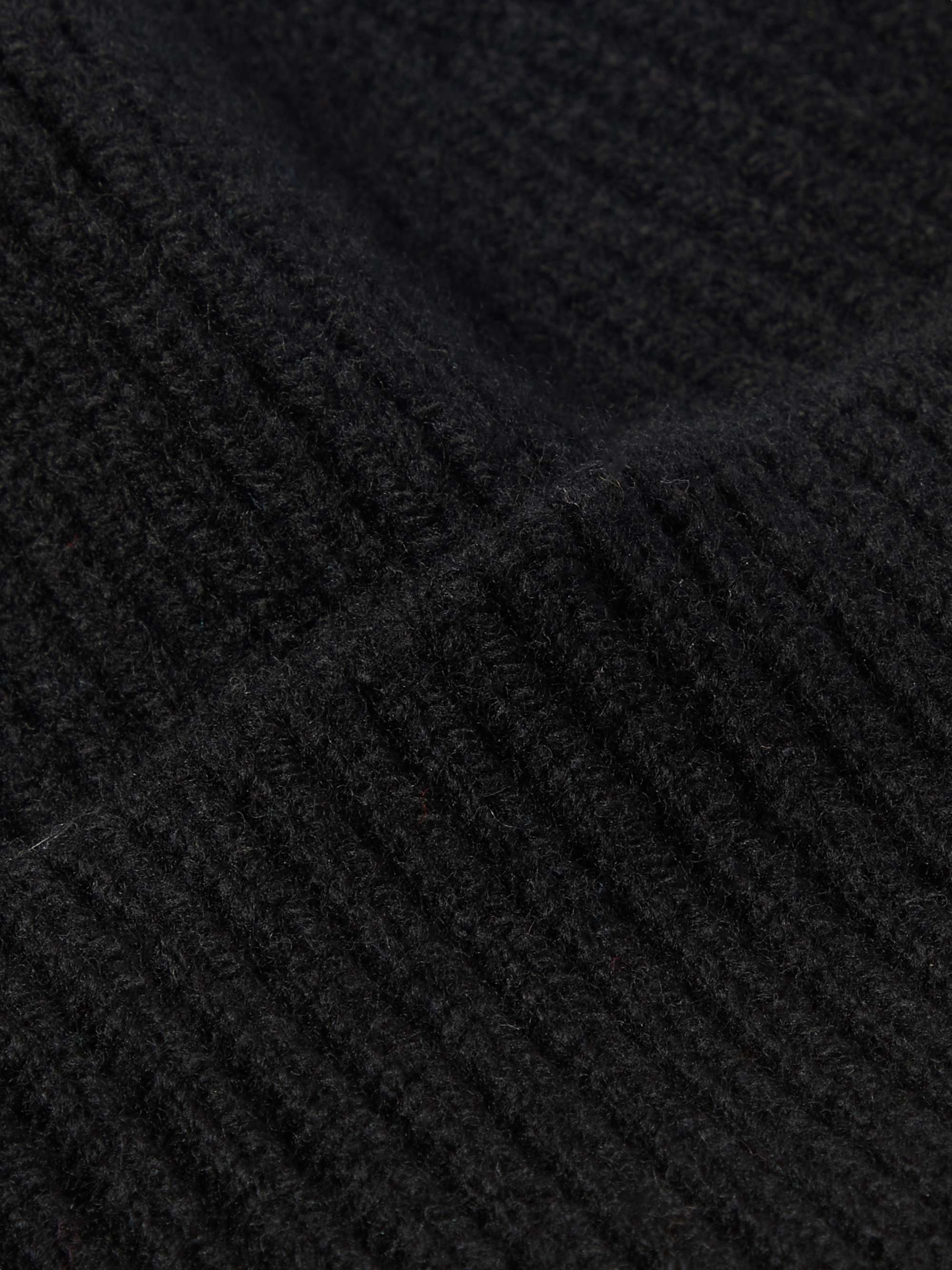 MR P. Ribbed Wool Beanie