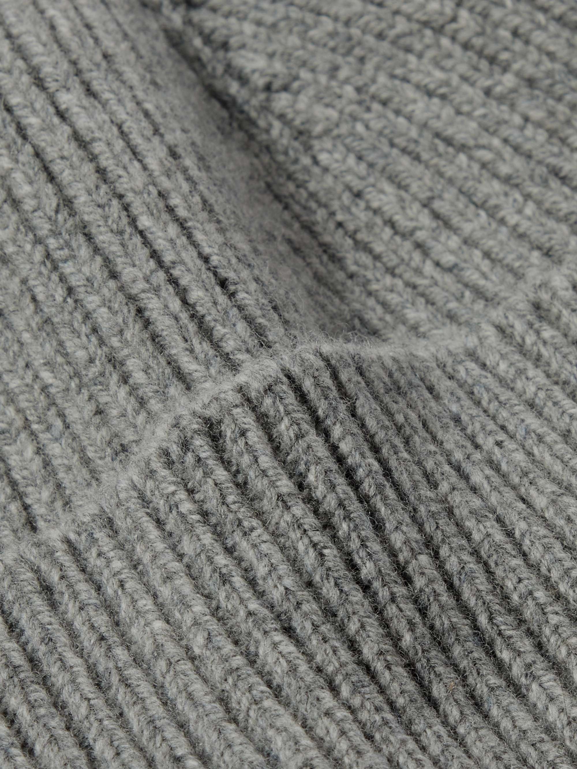 MR P. Ribbed Wool Beanie