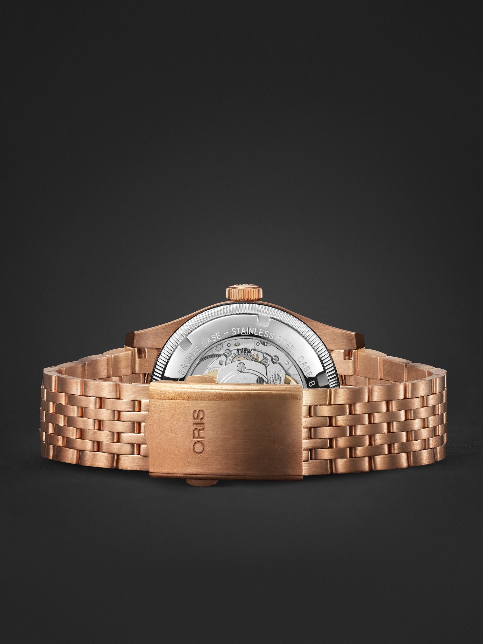 ORIS Big Crown Pointer Date Automatic 40mm Bronze Watch, Ref. No. 01 754 7741 3165-07 8 20 01