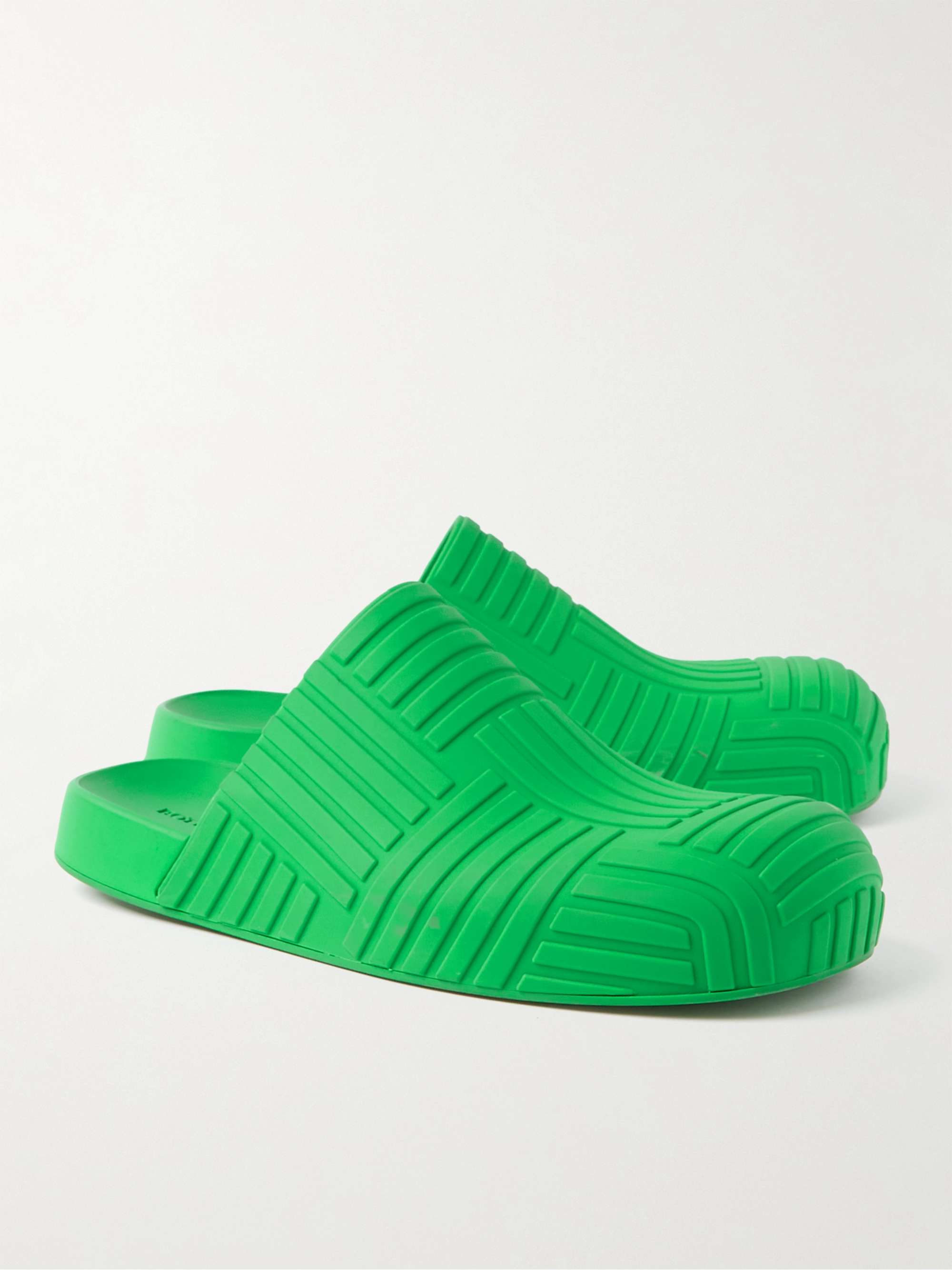 BOTTEGA VENETA Embossed Rubber Clogs