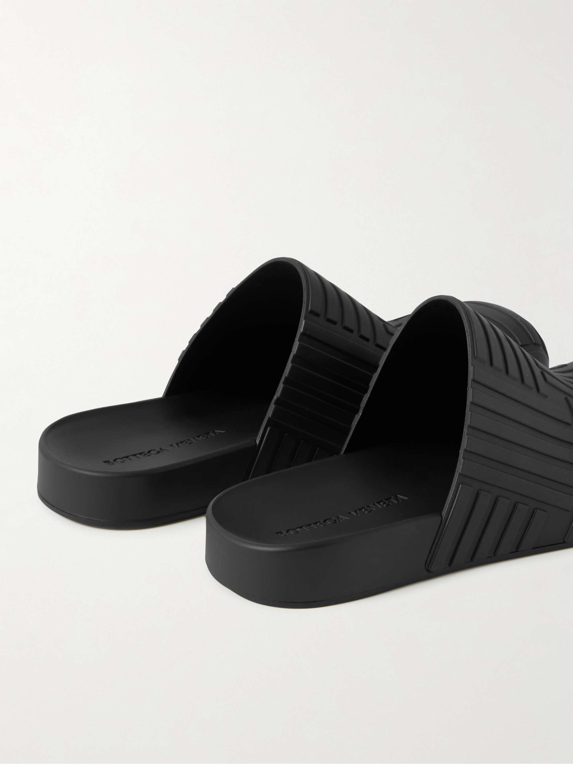 BOTTEGA VENETA Embossed Rubber Clogs