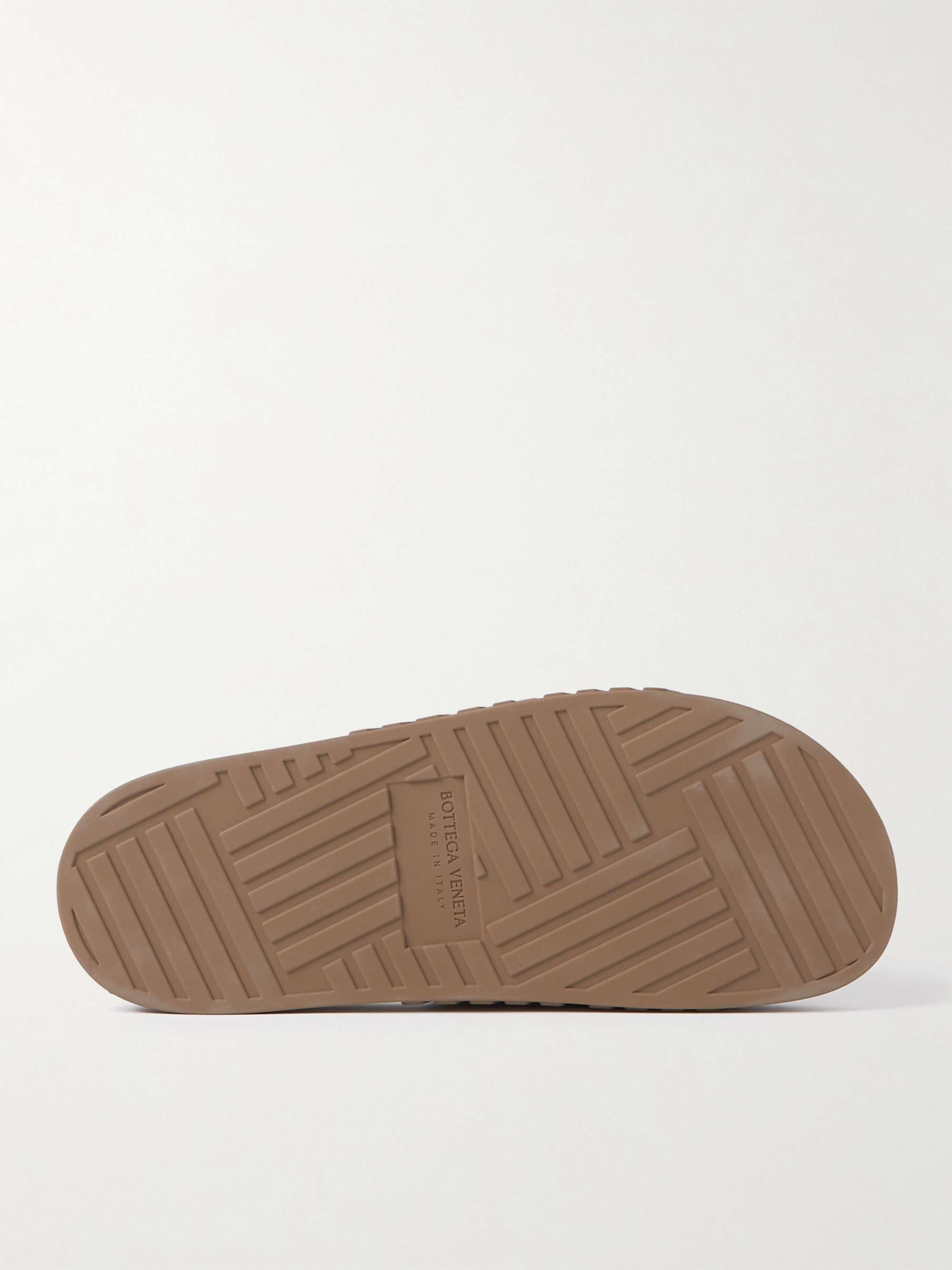 BOTTEGA VENETA Carpet Embossed Rubber Slides