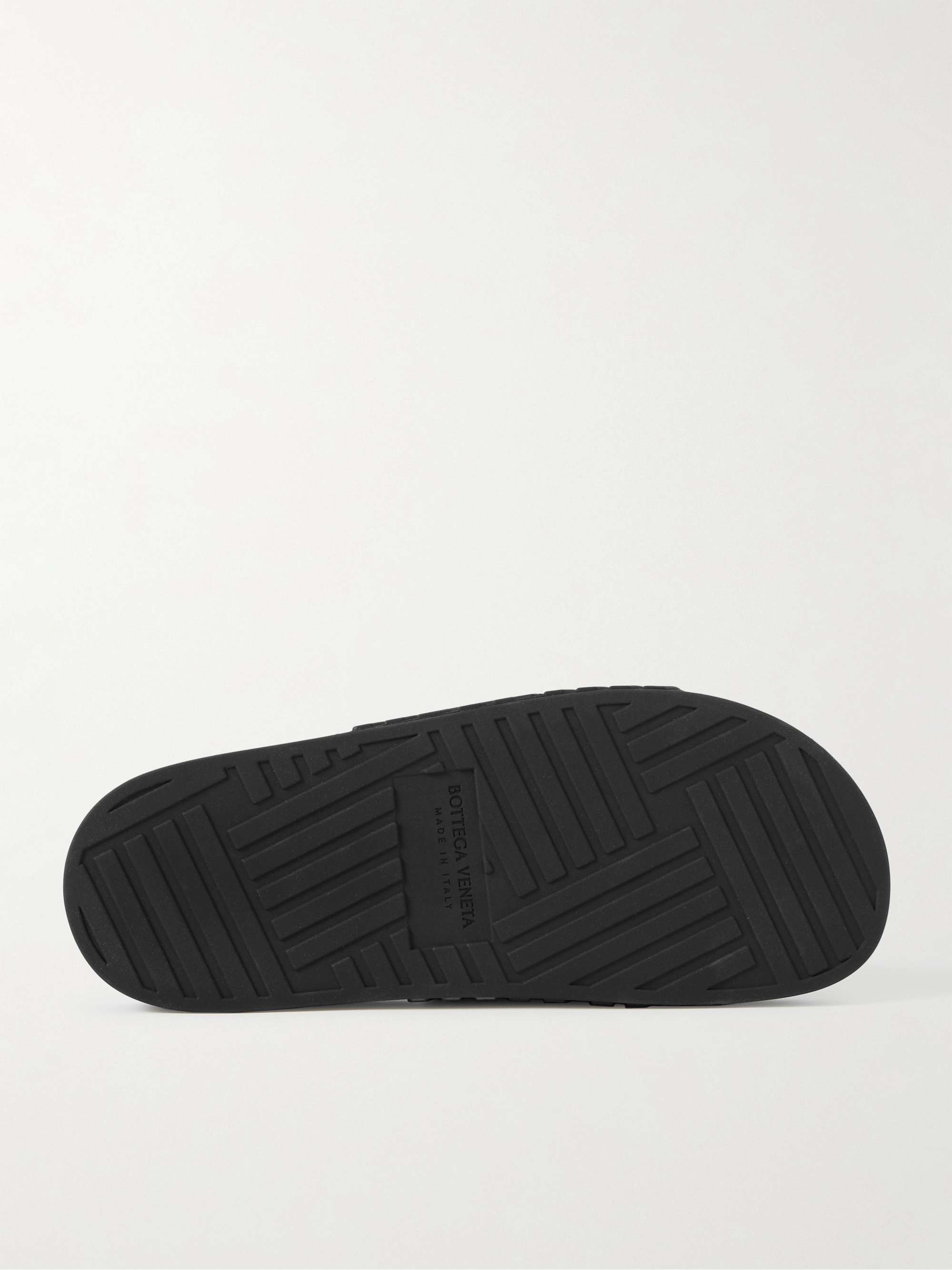 BOTTEGA VENETA Carpet Embossed Rubber Slides