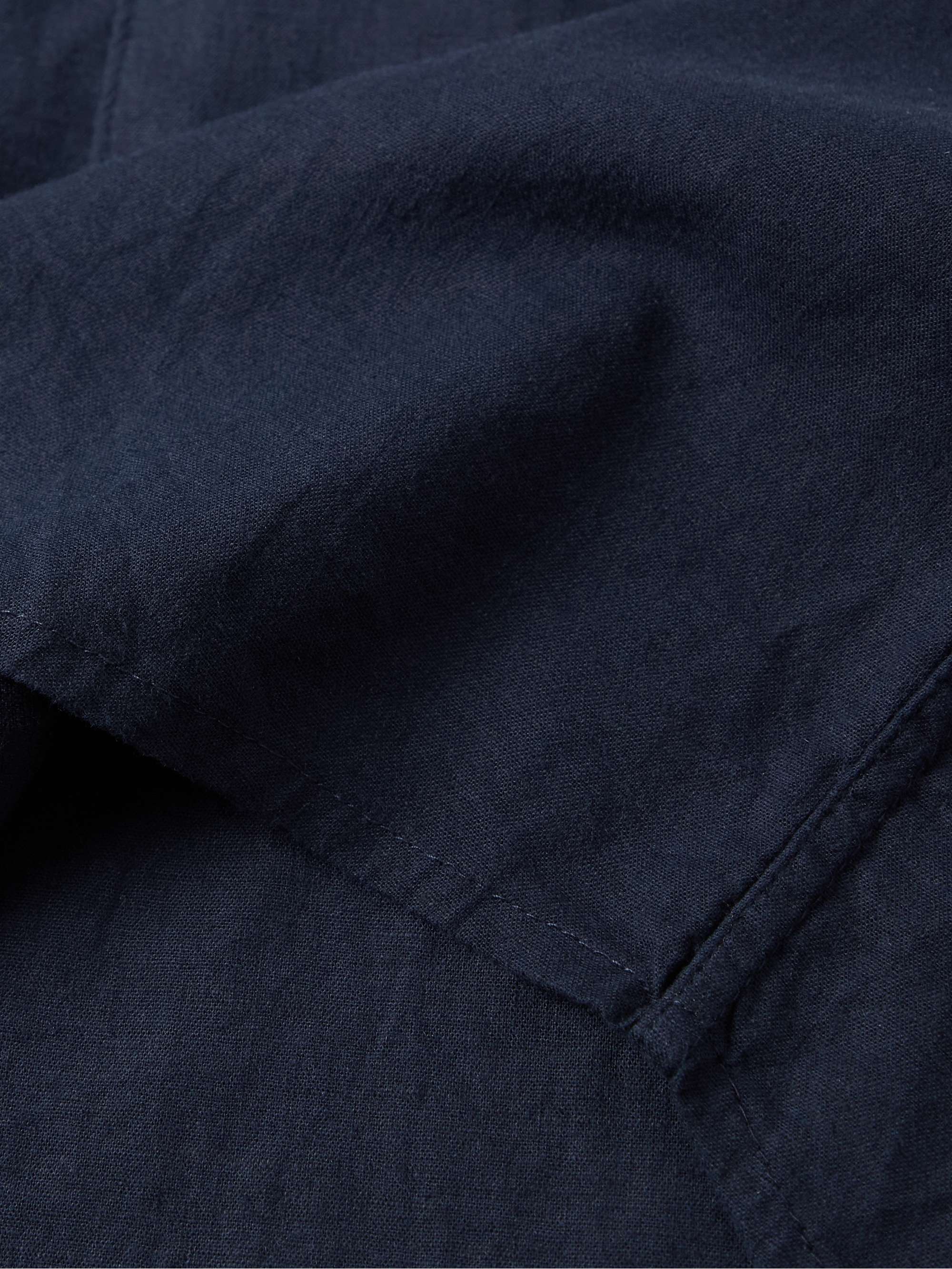 ONIA Stretch Linen-Blend Shirt