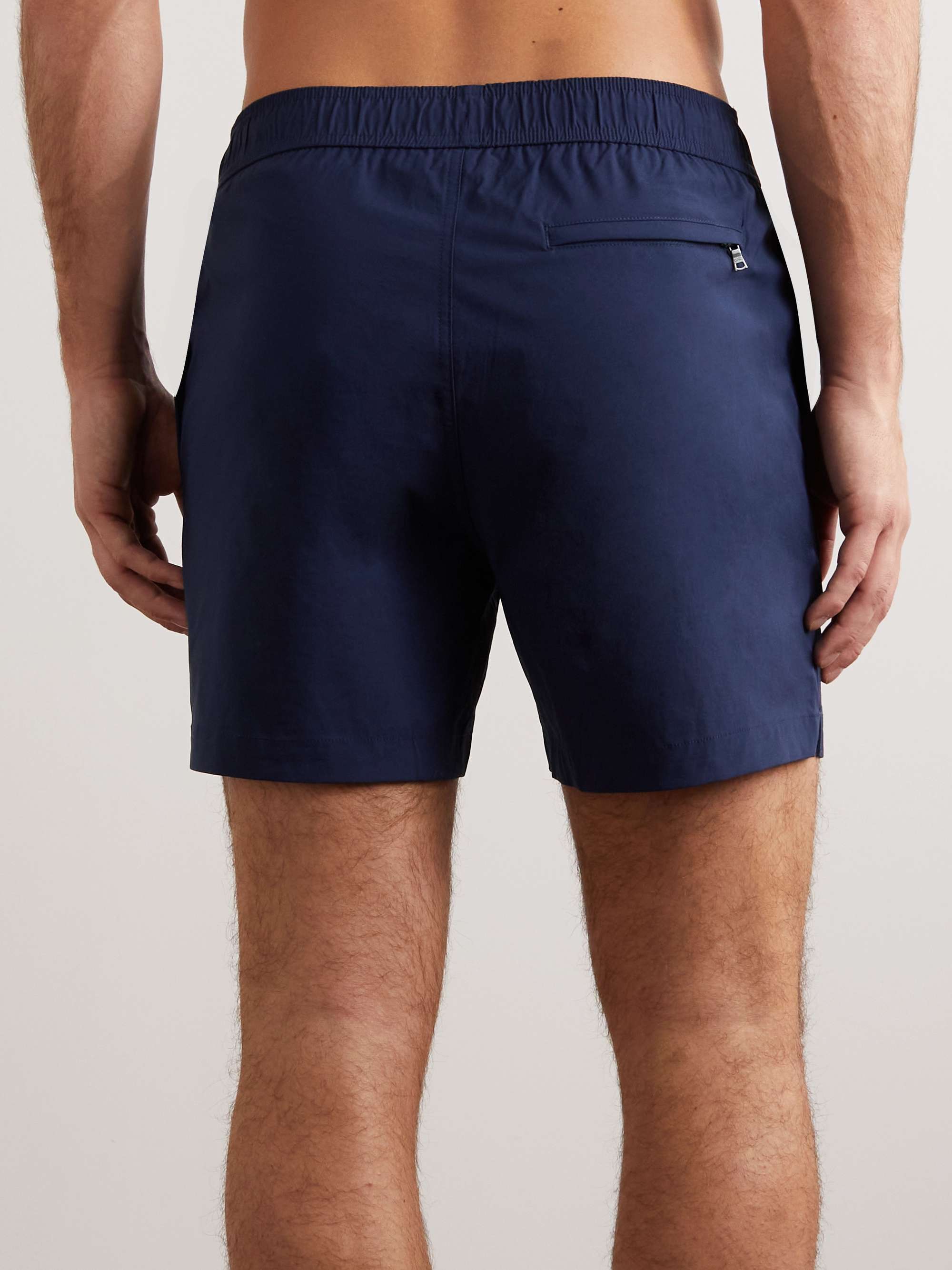 ONIA Charles Straight-Leg Mid-Length Swim Shorts
