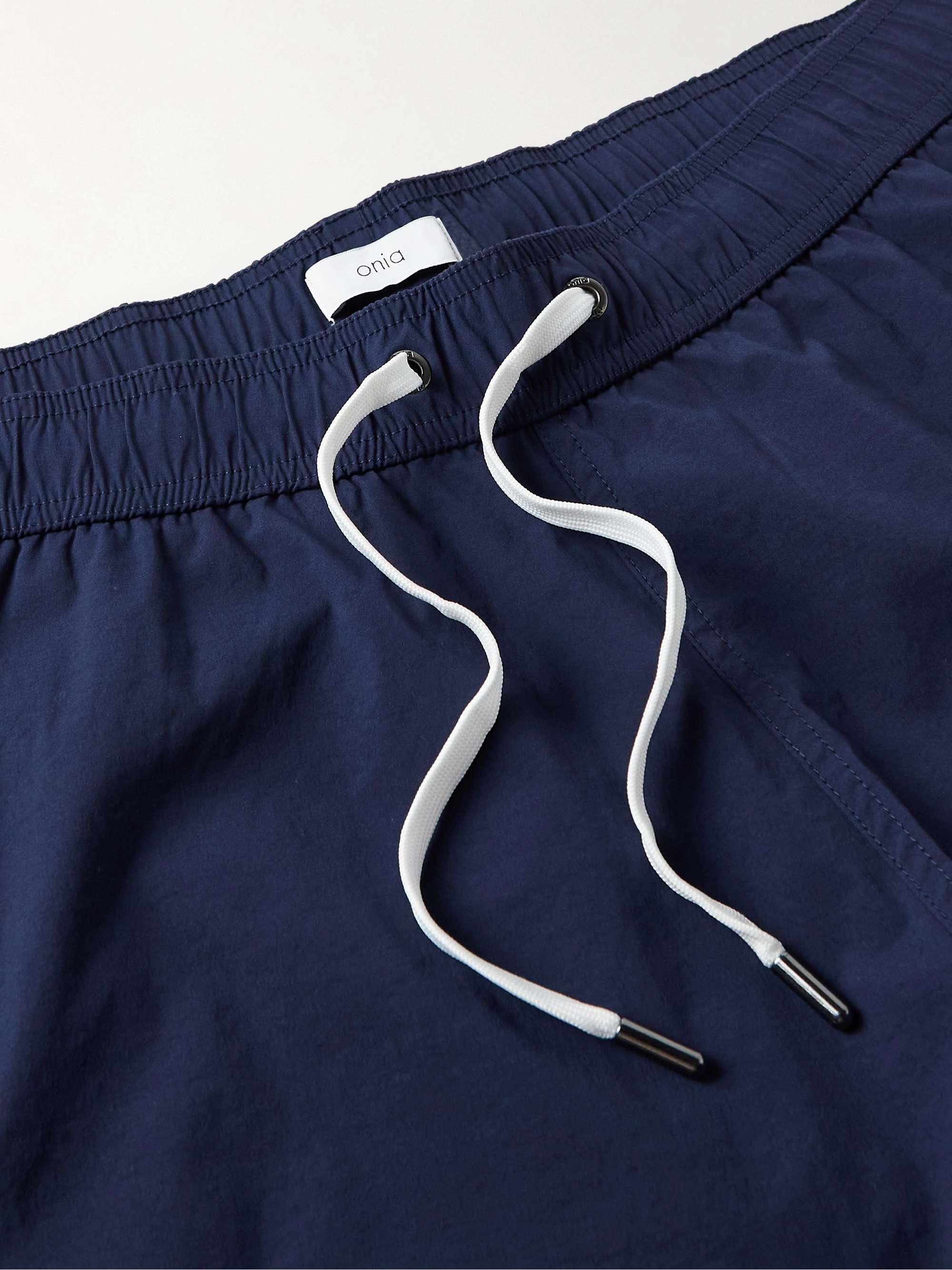 ONIA Charles Straight-Leg Mid-Length Swim Shorts