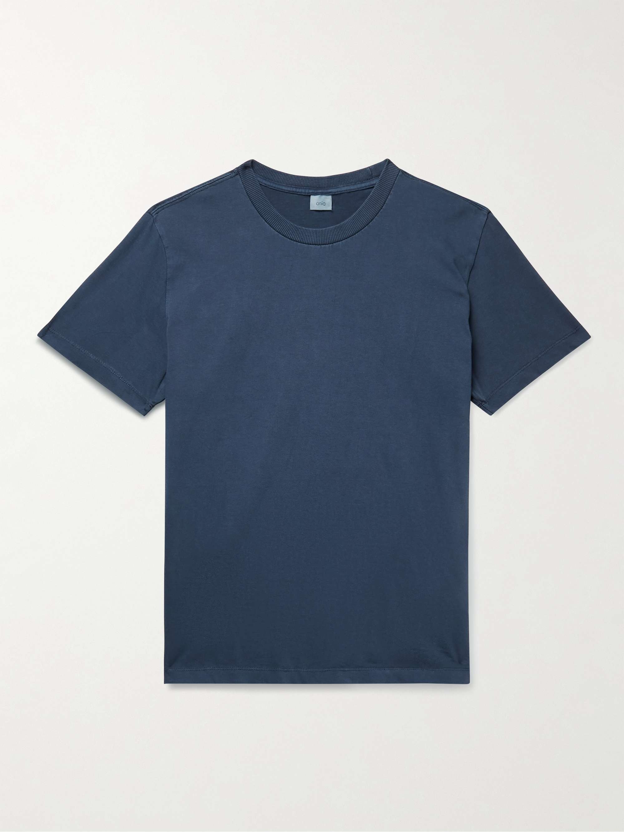 Garment-Dyed Cotton-Jersey T-Shirt