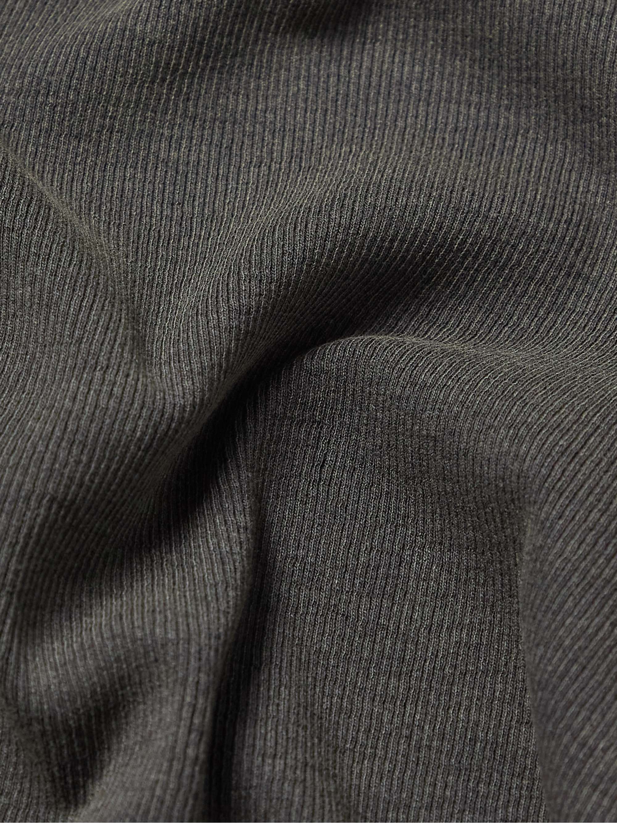 ENTIRE STUDIOS Garment-Dyed Ribbed Stretch Cotton-Jersey Tank Top