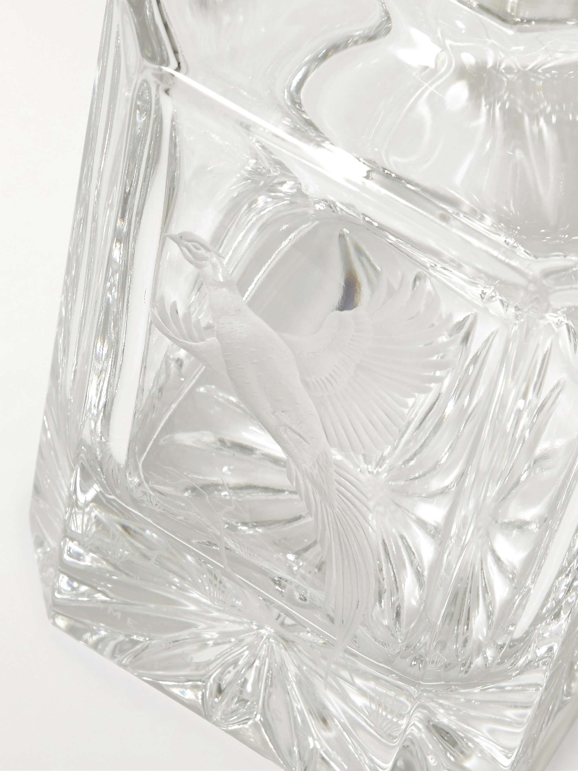 PURDEY Engraved Crystal Decanter
