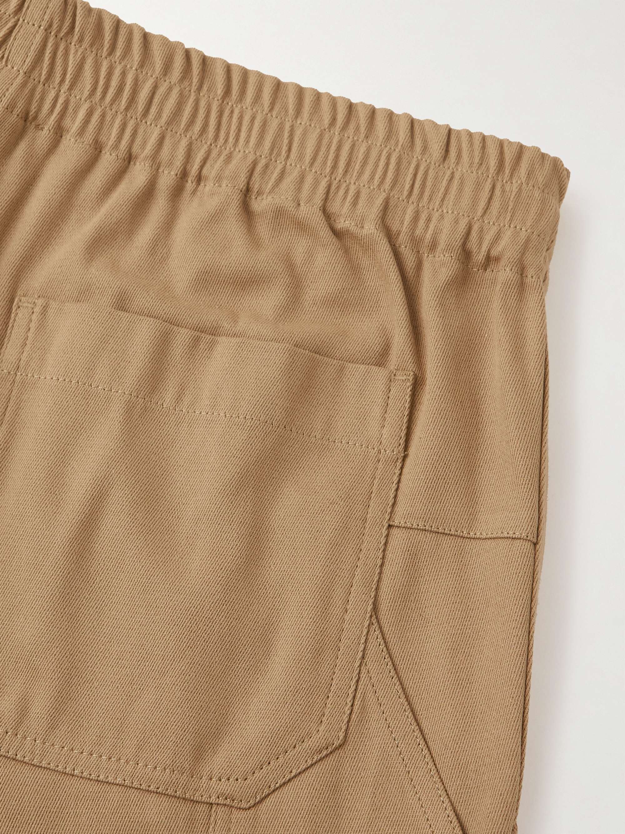 A.P.C. Chuck Straight-Leg Cotton and Wool-Blend Trousers