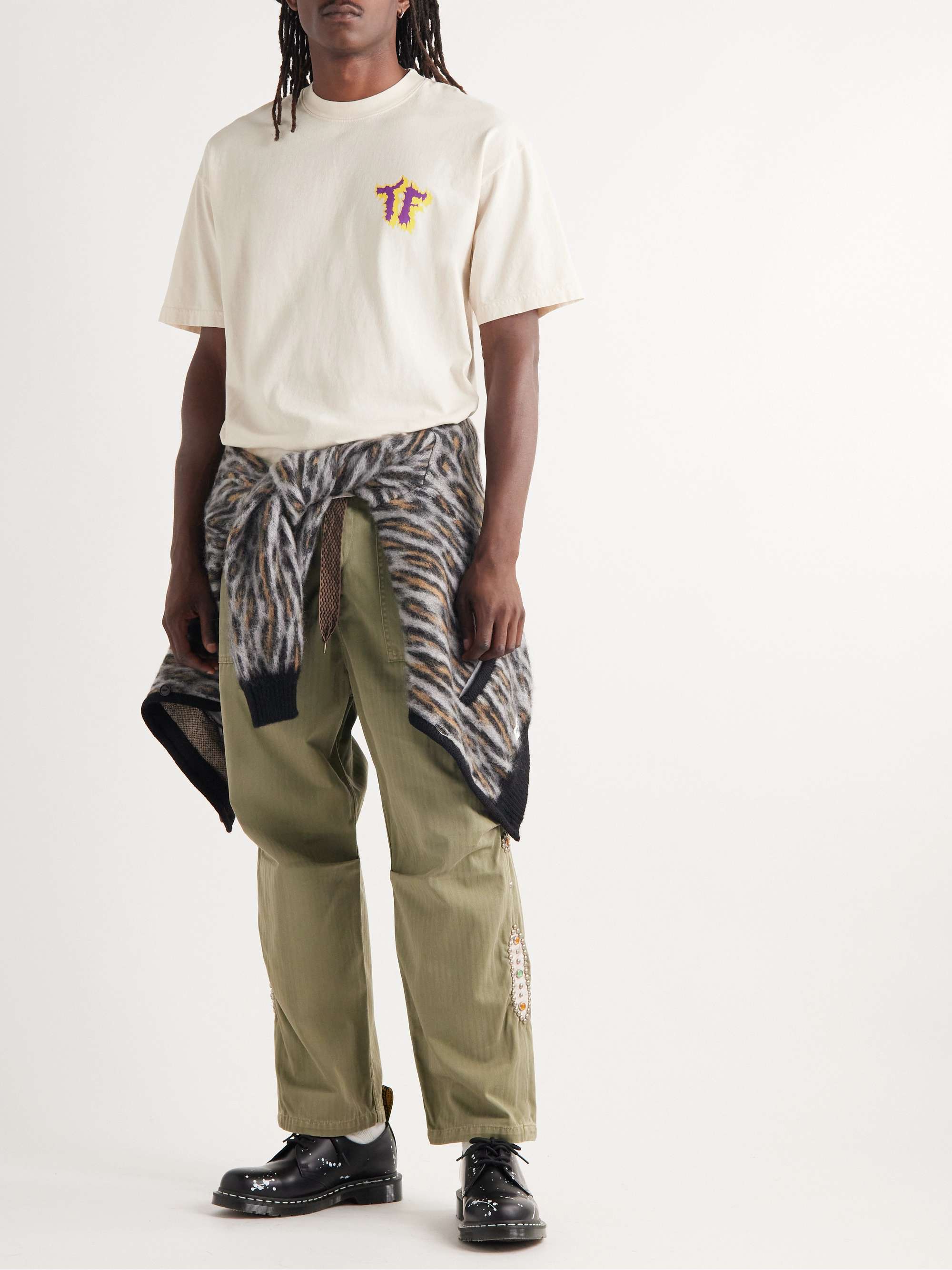 THROWING FITS LogoPrint CottonJersey TShirt for Men MR PORTER