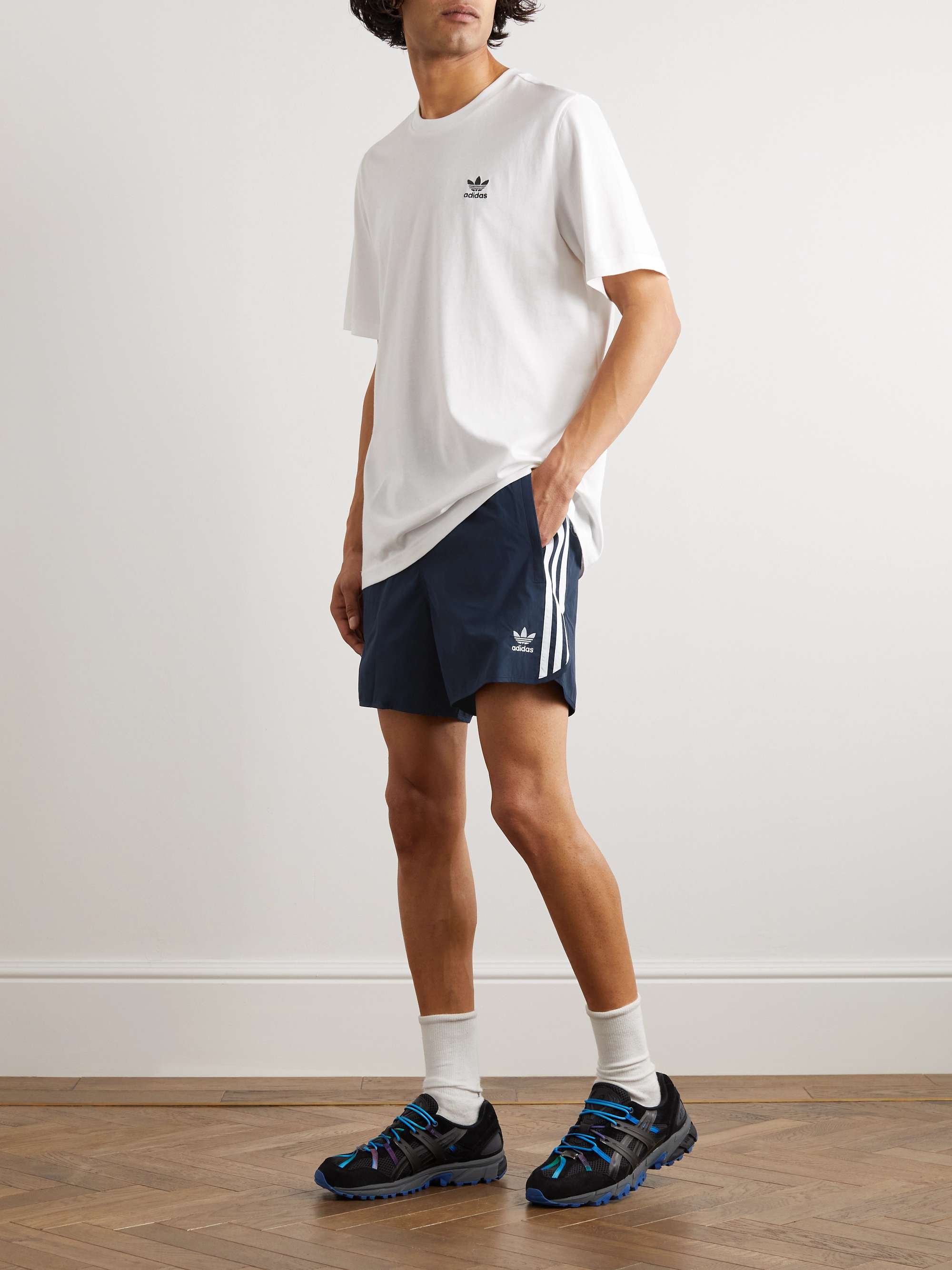 ADIDAS ORIGINALS Adicolor Classics Sprinter Wide-Leg Recycled-Shell Shorts  for Men | MR PORTER