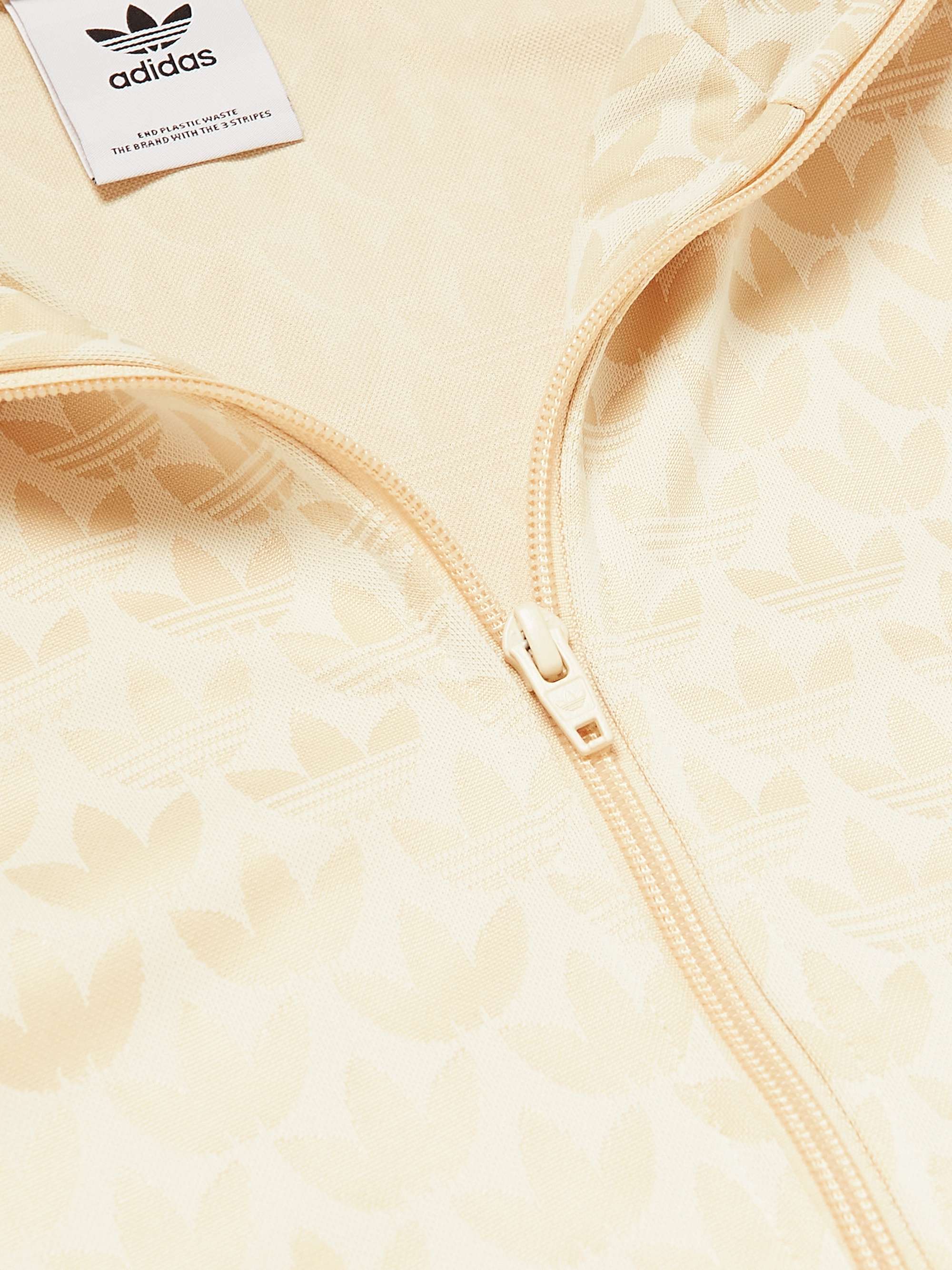 ADIDAS ORIGINALS Monogrammed Recycled-Jersey Track Jacket