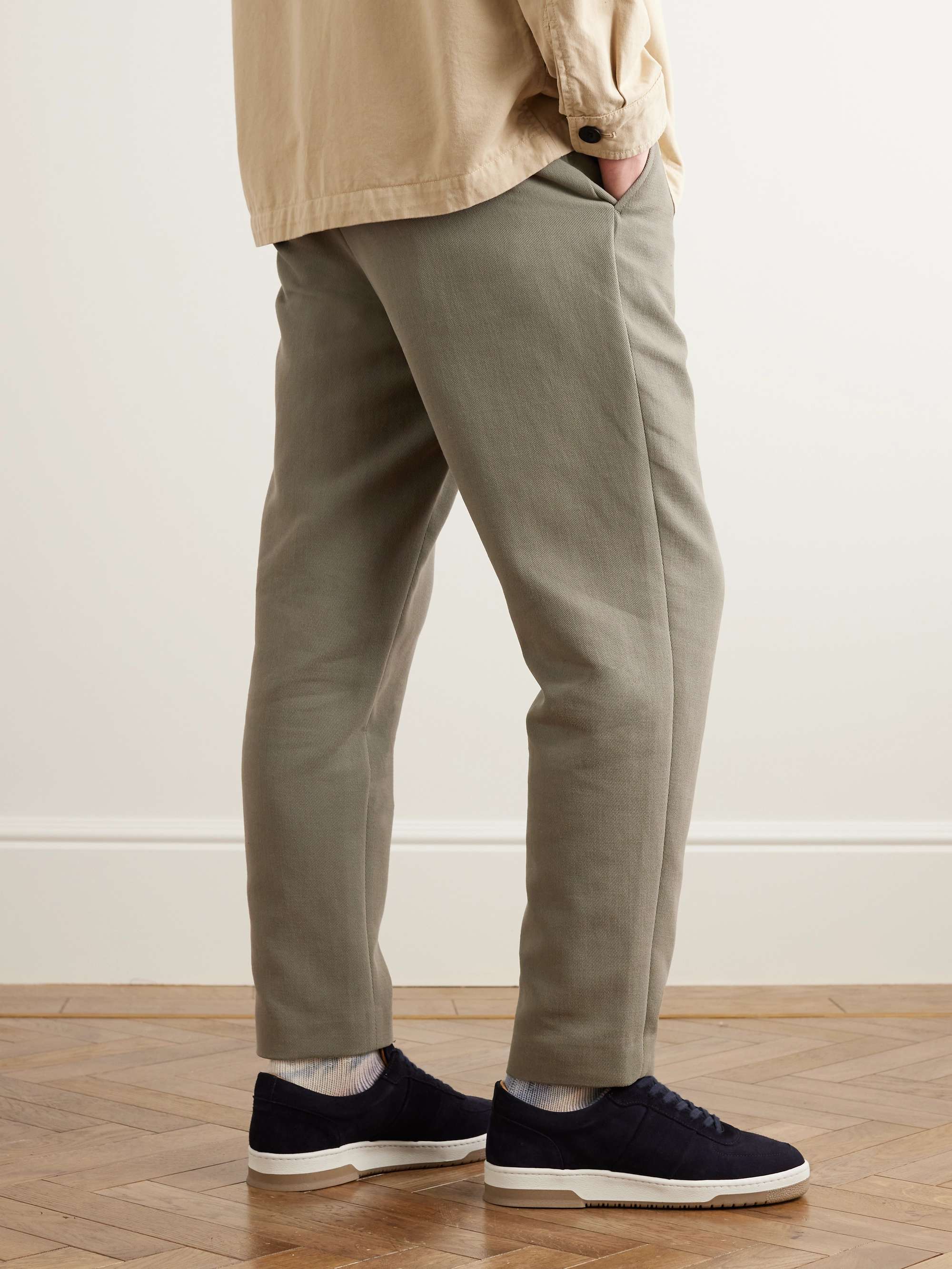 MR P. Cotton-Twill Trousers | MR PORTER