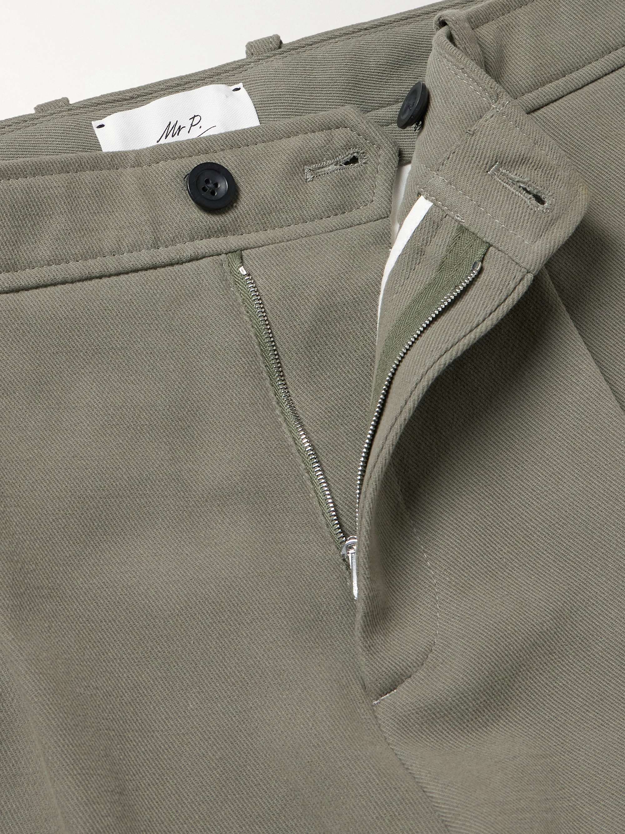 MR P. Cotton-Twill Trousers