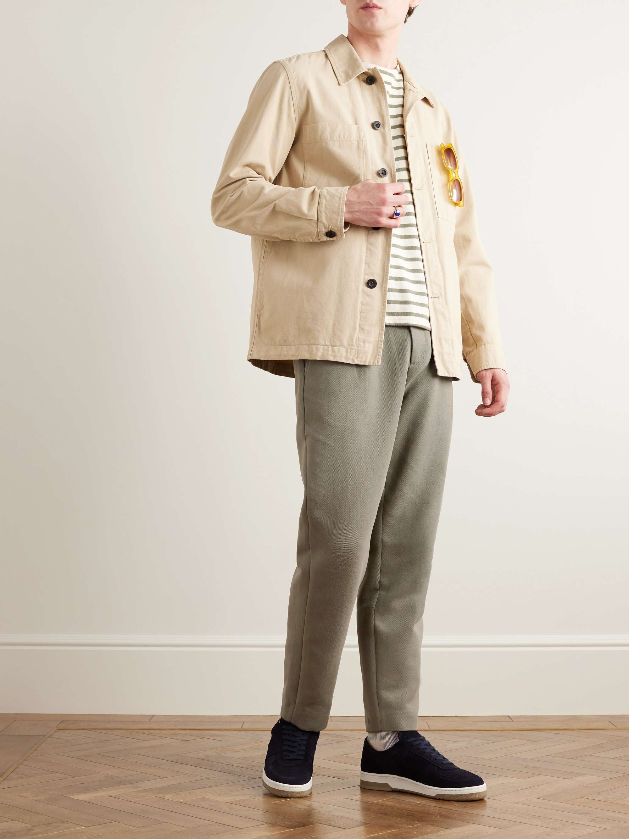 MR P. Cotton-Twill Trousers