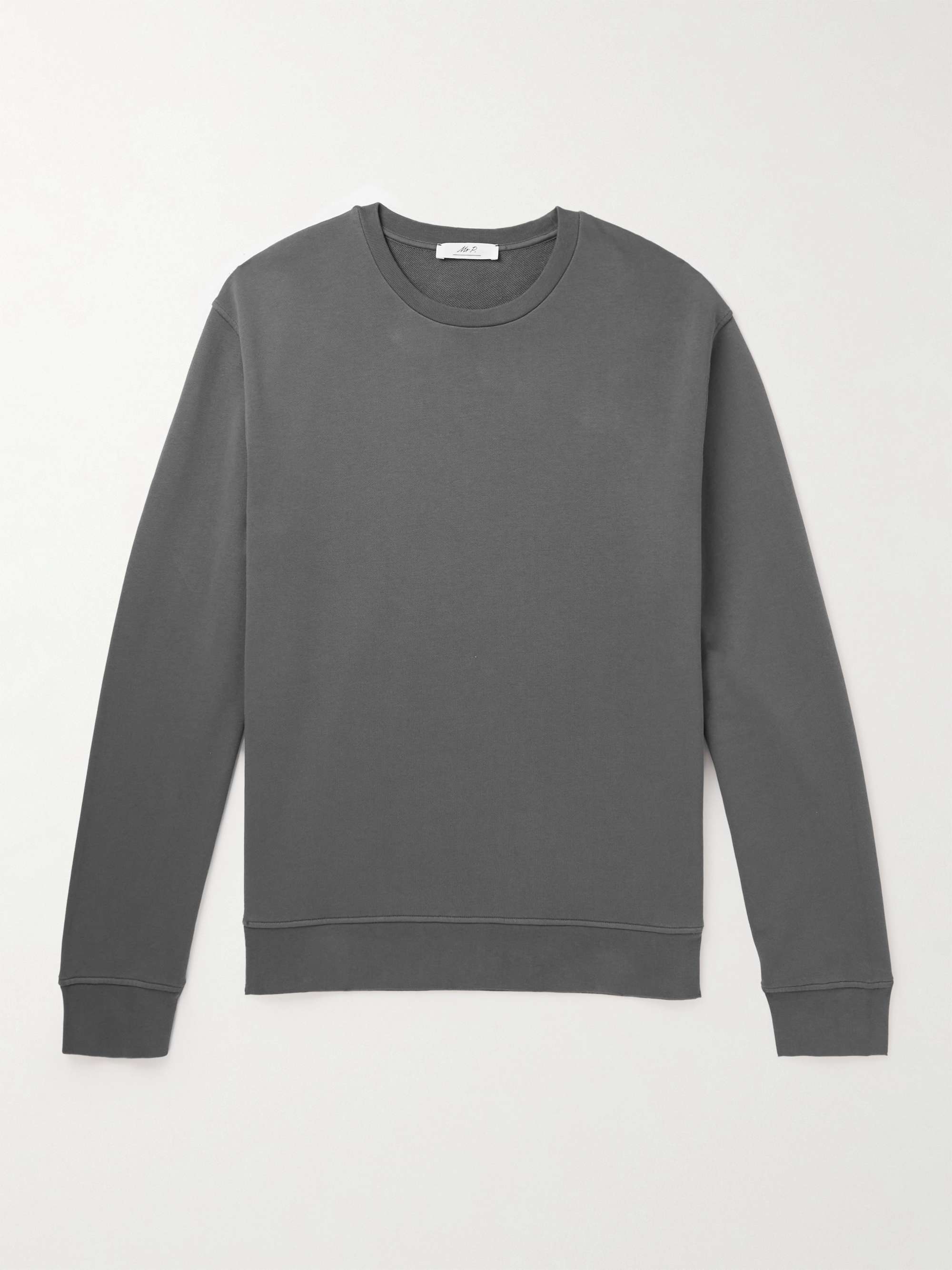 FOLK Rivet Cotton-Jersey Sweatshirt for Men | MR PORTER