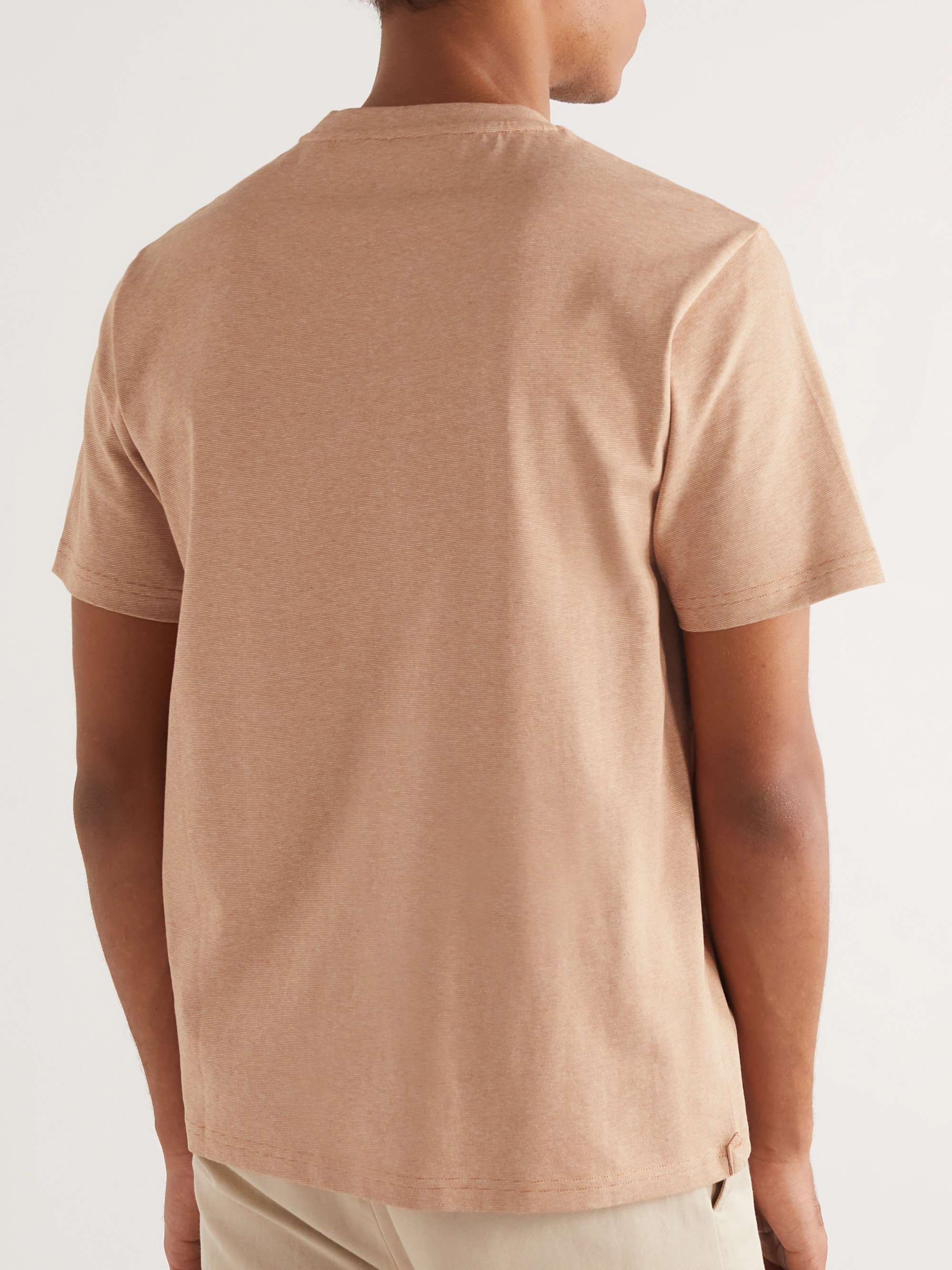 MR P. Slub Cotton and Hemp-Blend Jersey T-Shirt